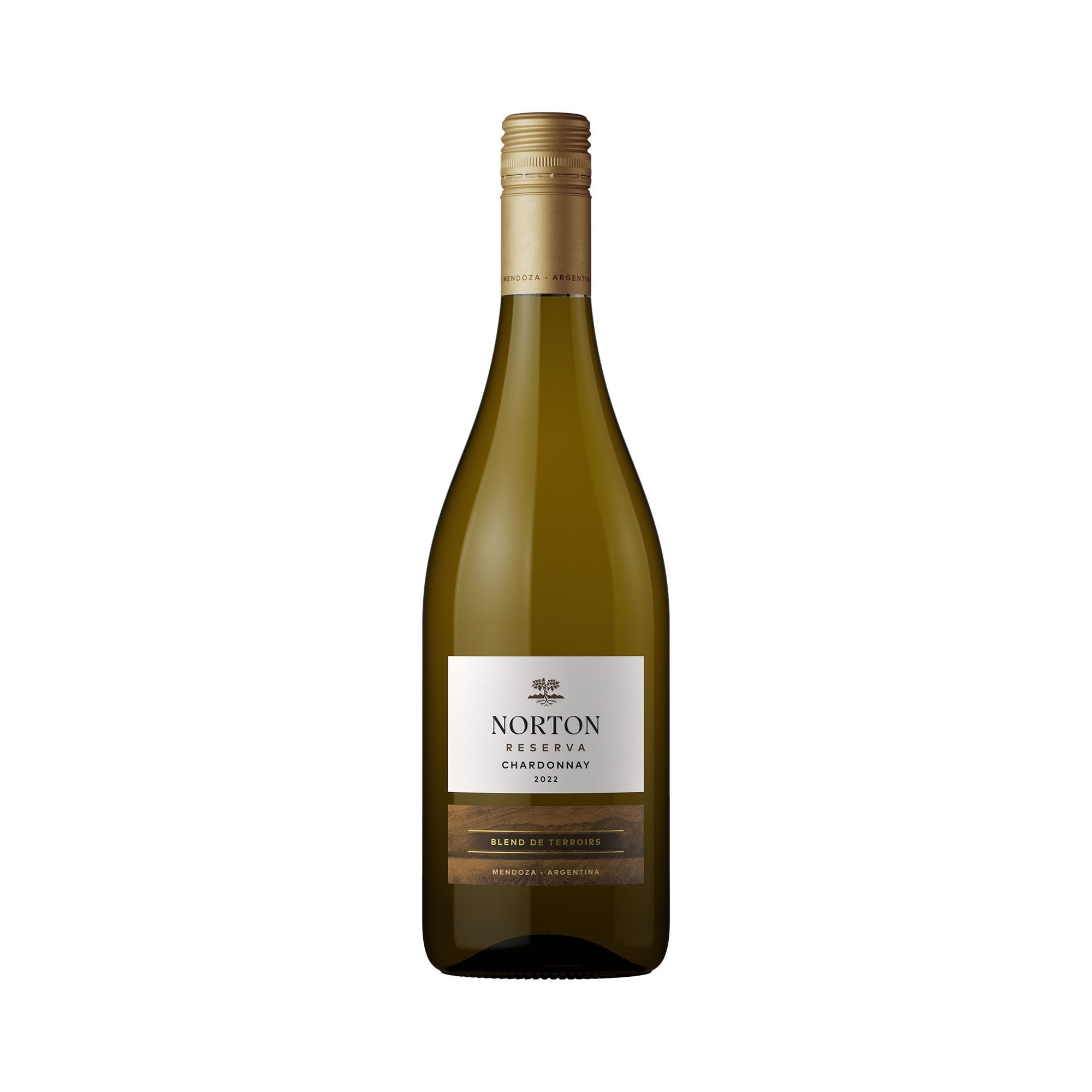 Vino blanco Chardonnay Norton reserva 750 ml