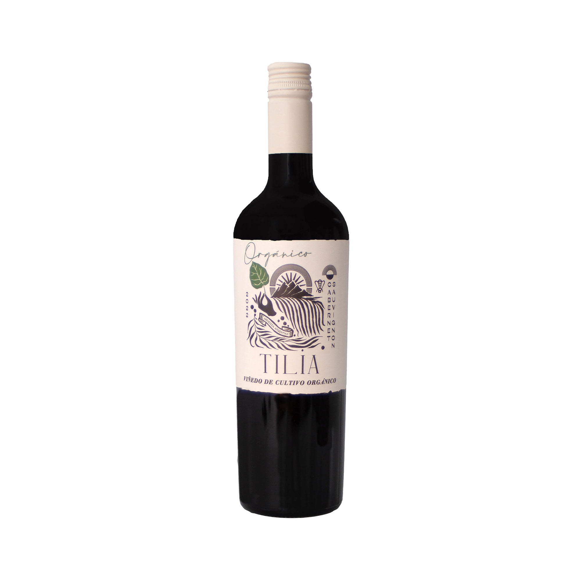 Vino tinto orgánico Cabernet Sauvignon Tilia 750 ml
