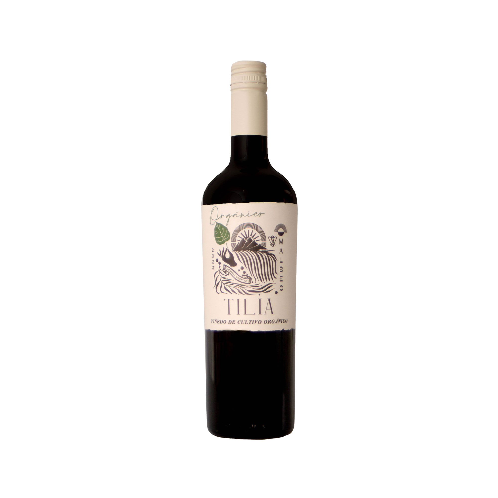 Vino tinto orgánico Malbec Tilia 750 ml