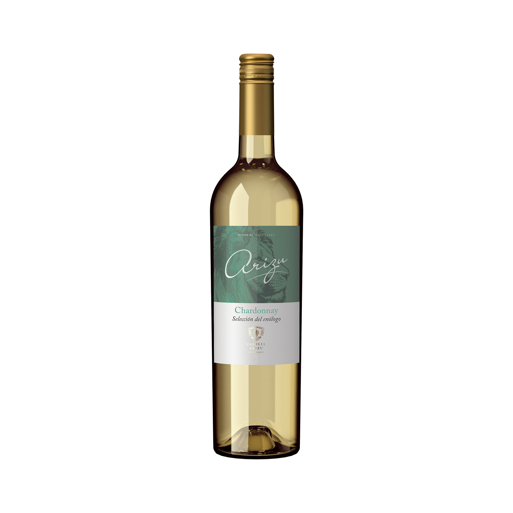 Vino blanco Chardonnay Familia Arizu 750 ml
