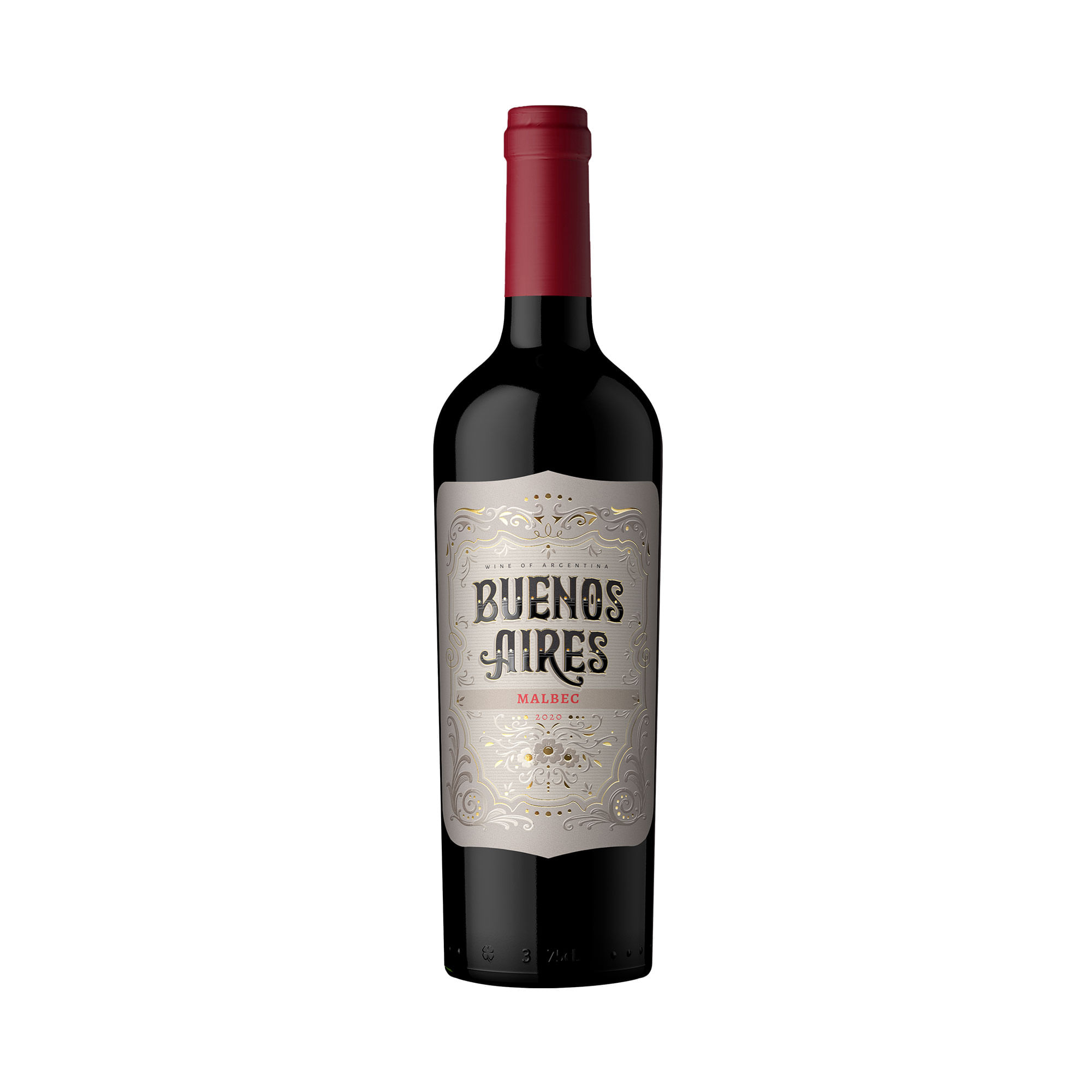 Vino tinto Malbec Buenos Aires 750 ml