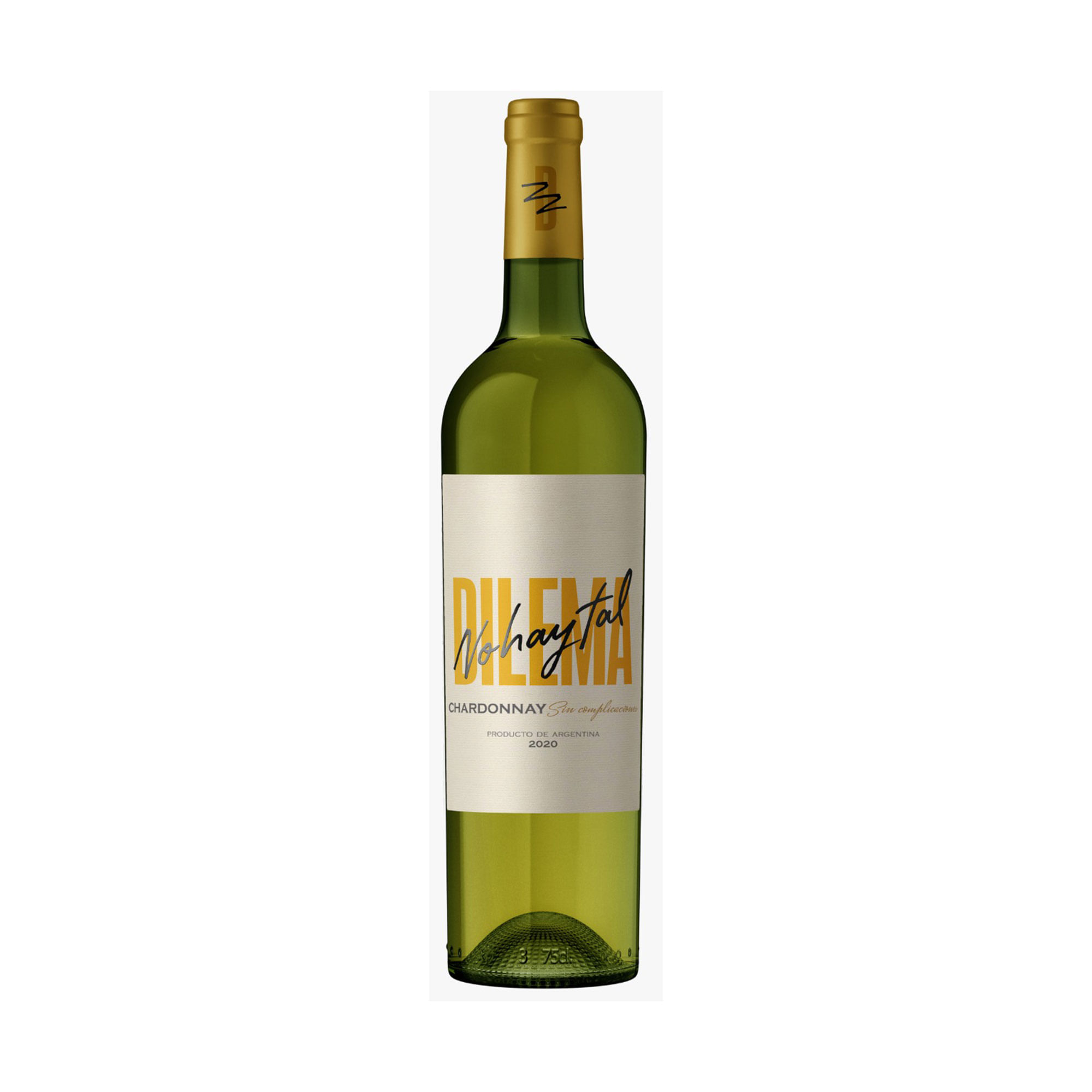 Vino blanco Chardonnay Dilema 750 ml