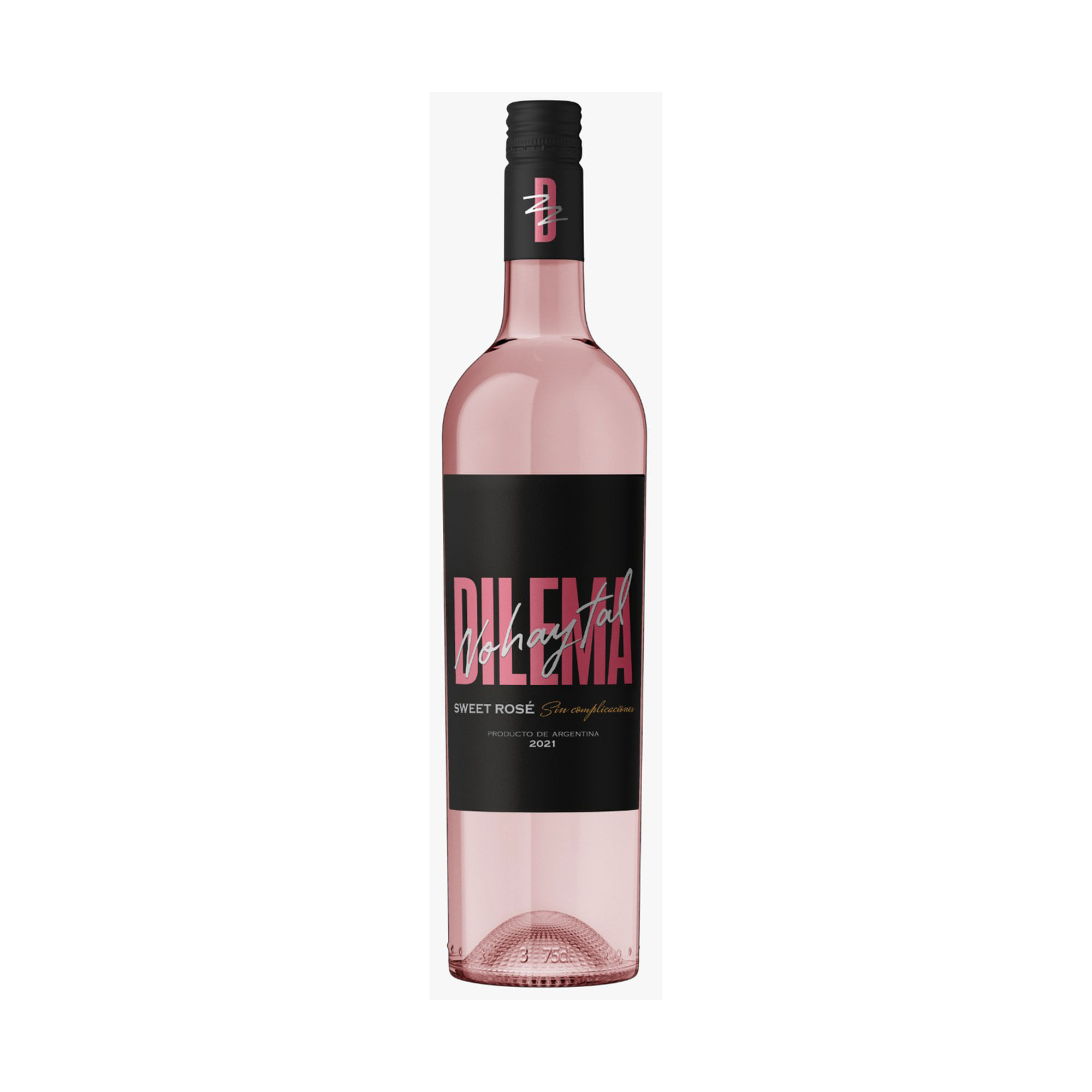 Vino rosado dulce Dilema 750 ml