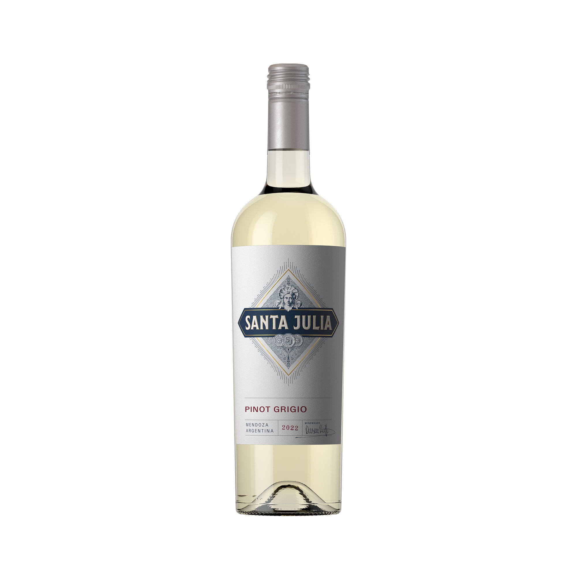 Vino blanco Pinot Grigio Santa Julia 750 ml