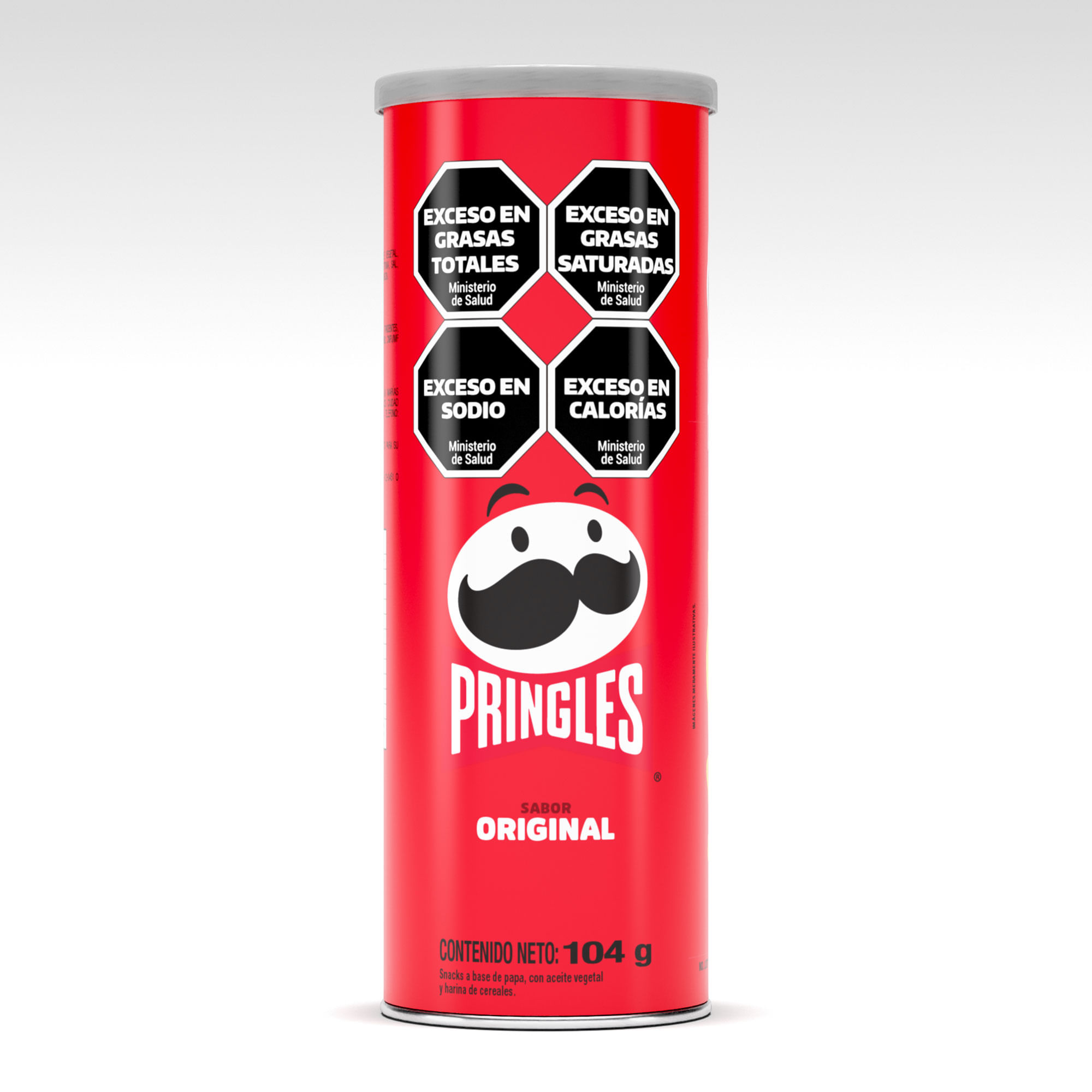 Papas fritas Pringles original 104 g.