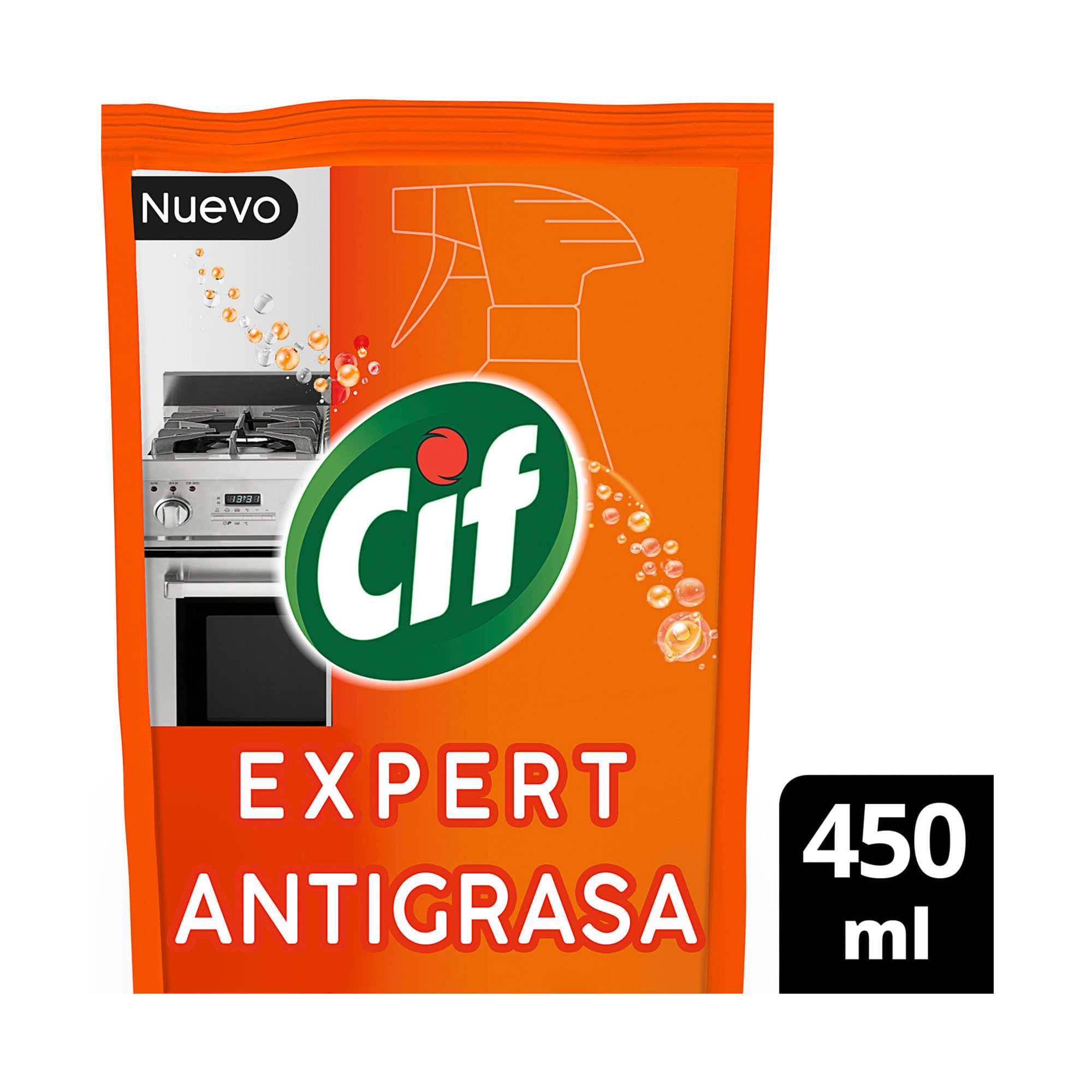Limpiador Antigrasa Cif Expert 450ml