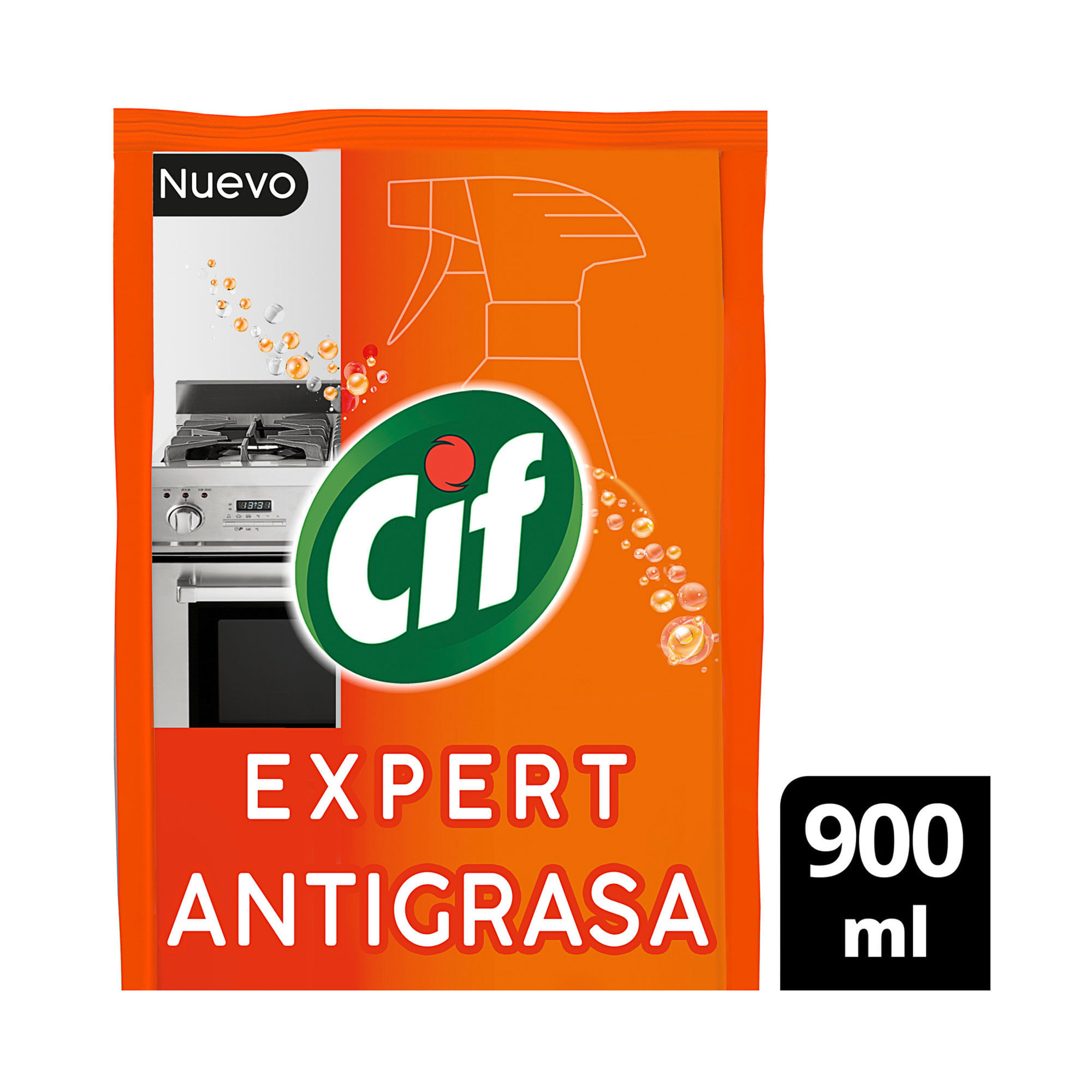 Limpiador Cif Antigrasa 900 Ml