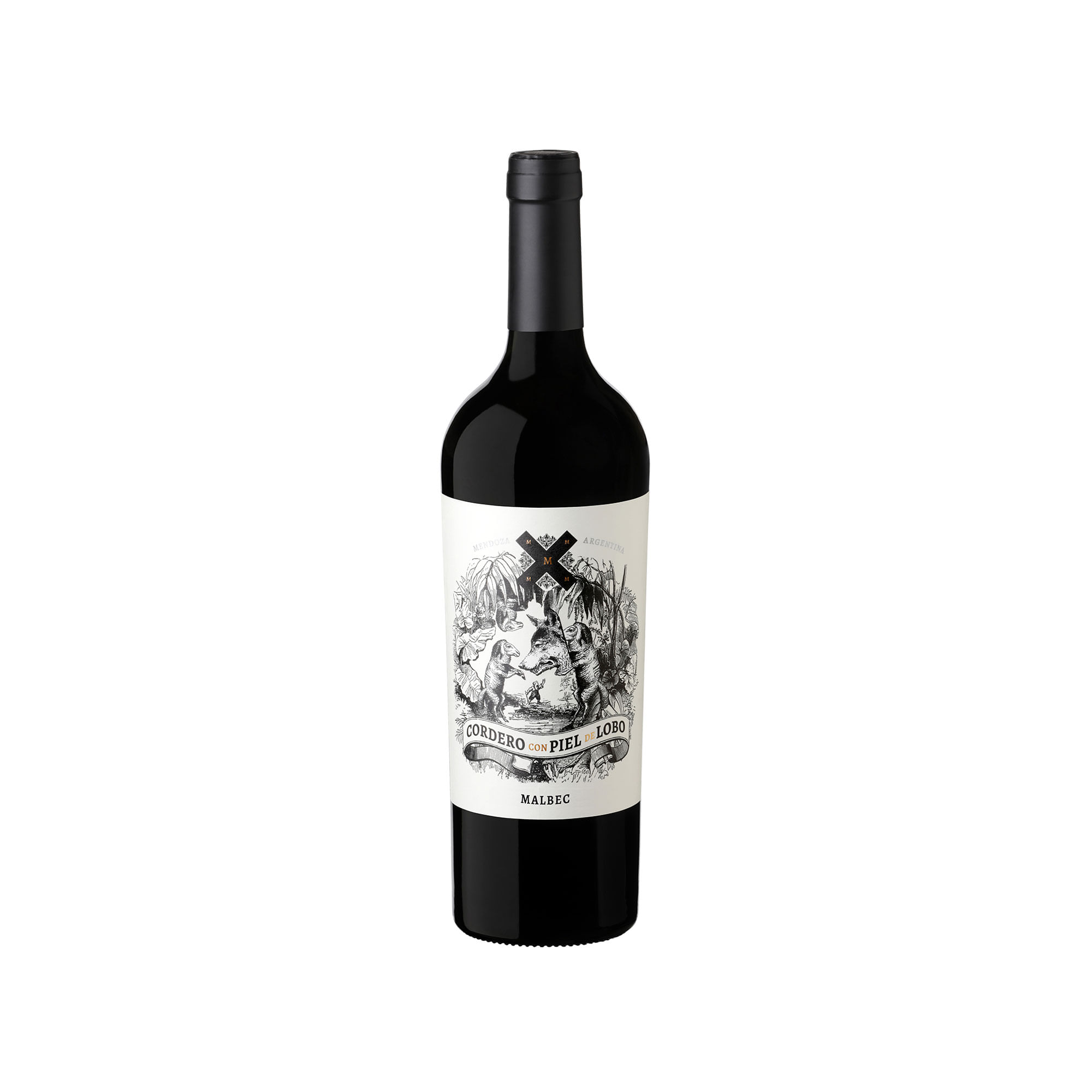 Vino tinto Malbec Cordero con piel de Lobo 750 ml