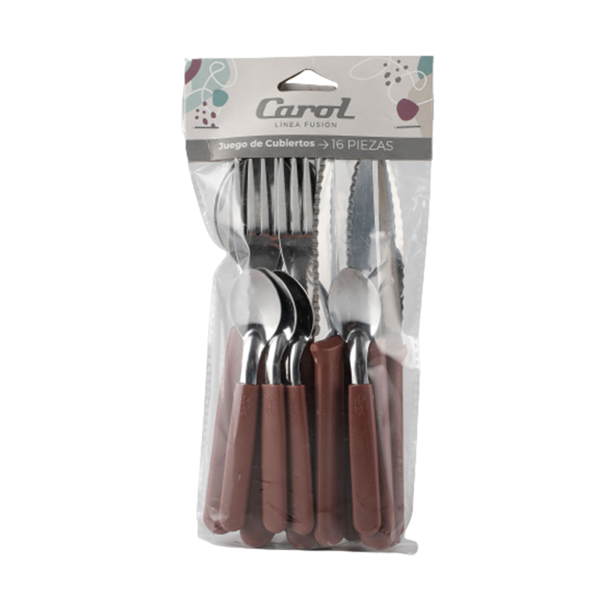 Set x 16 cubiertos Carol borravino