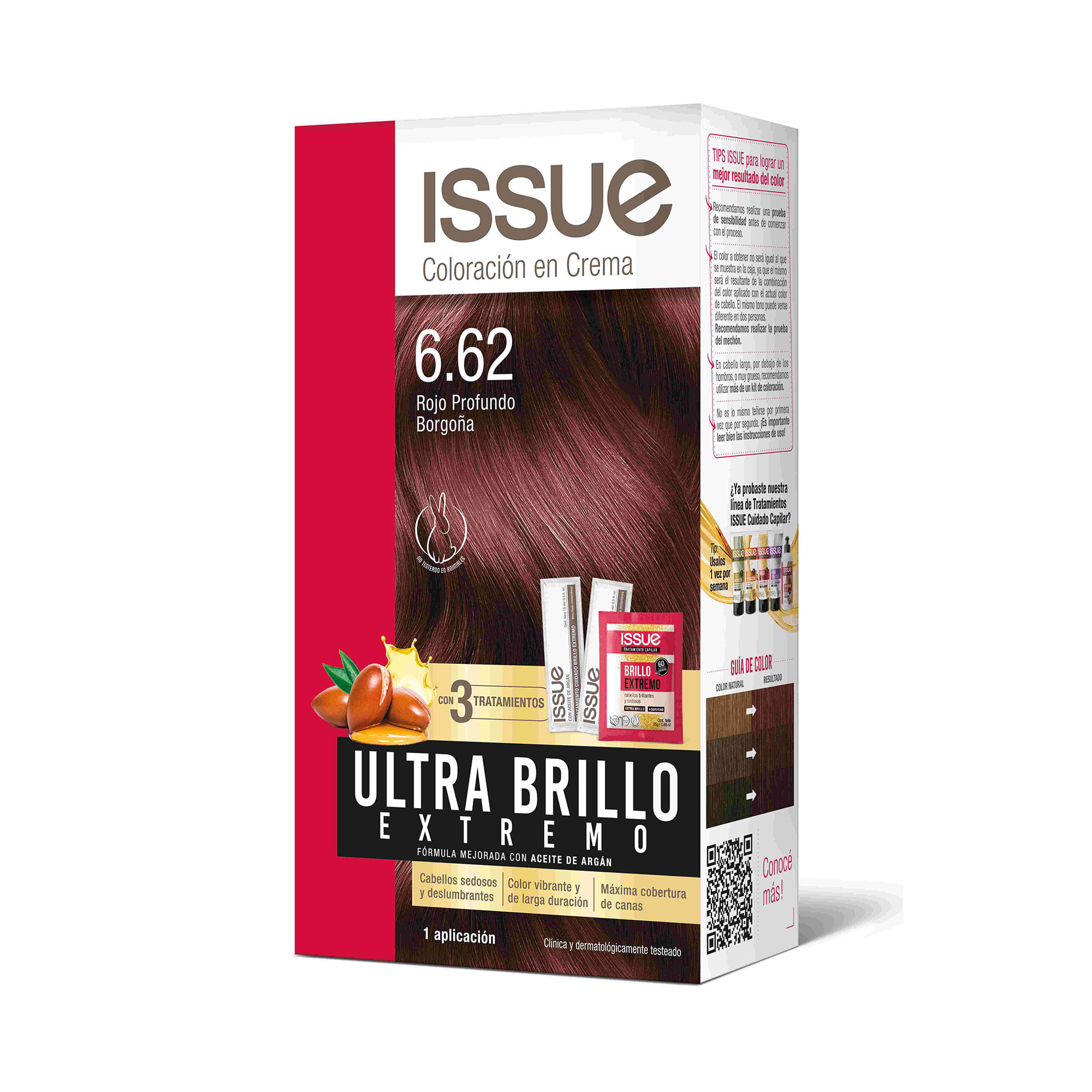 Color Permanente Kit N6.62 Issue Brillo Extremo 1 U