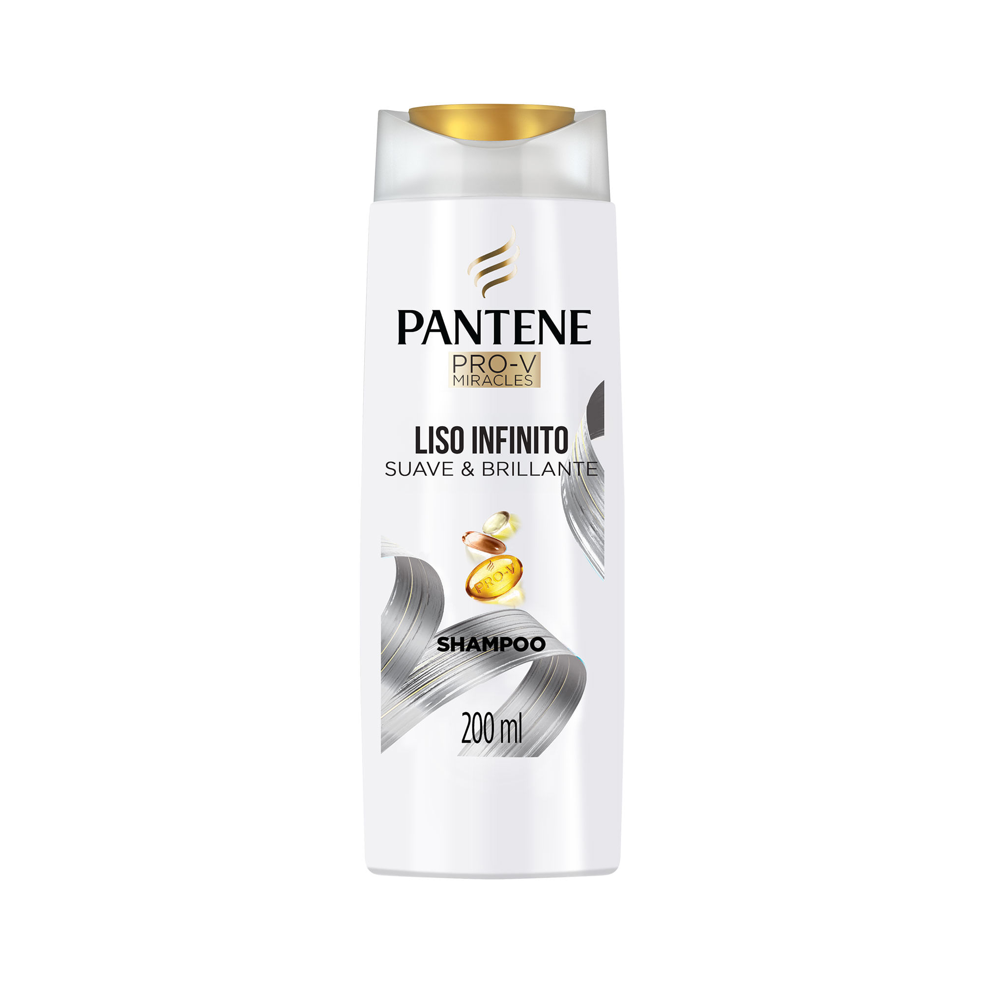 Shampoo Pantene prov mirac liso infinito 200 cc.