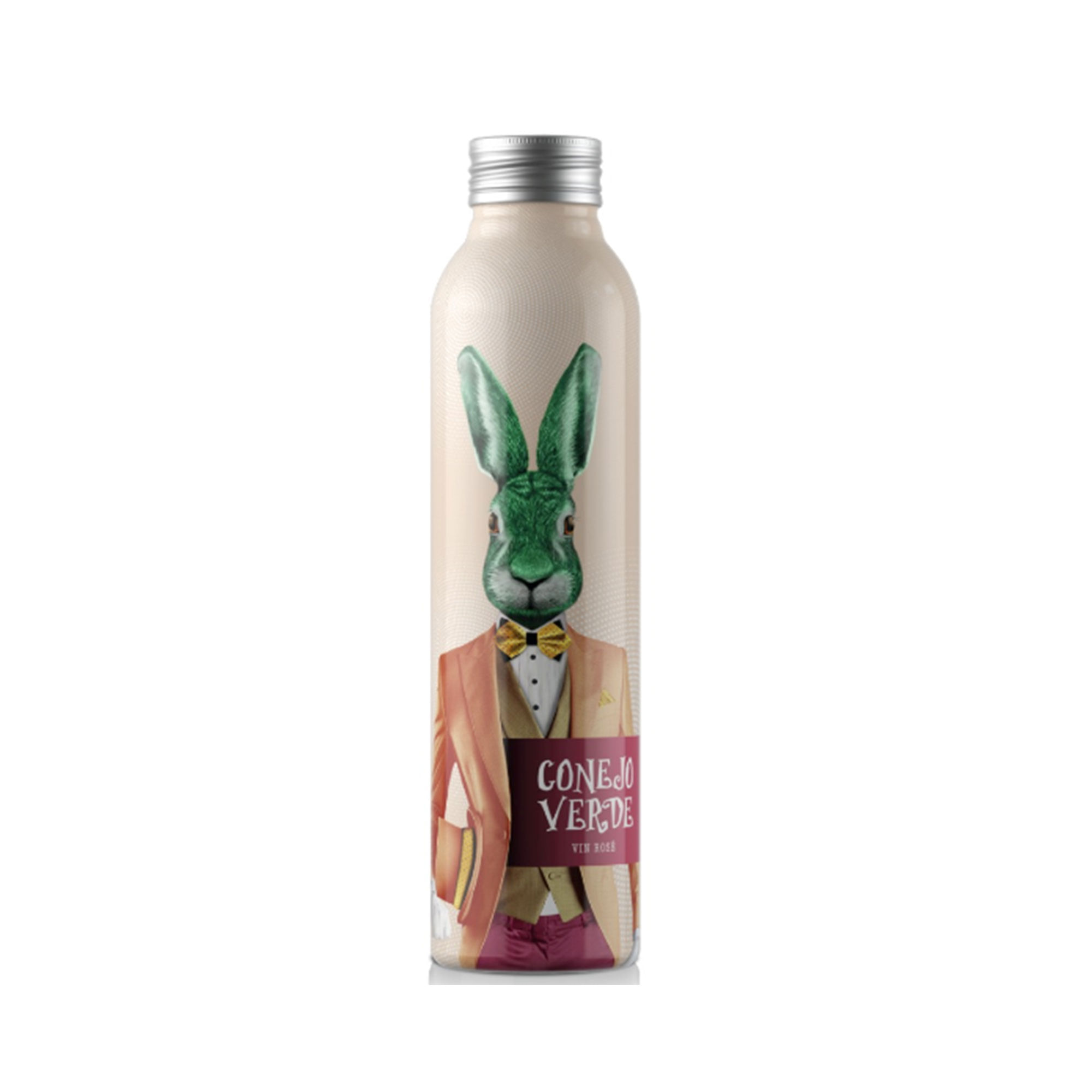 Vino Rosé Conejo Verde botella de aluminio 500 ml