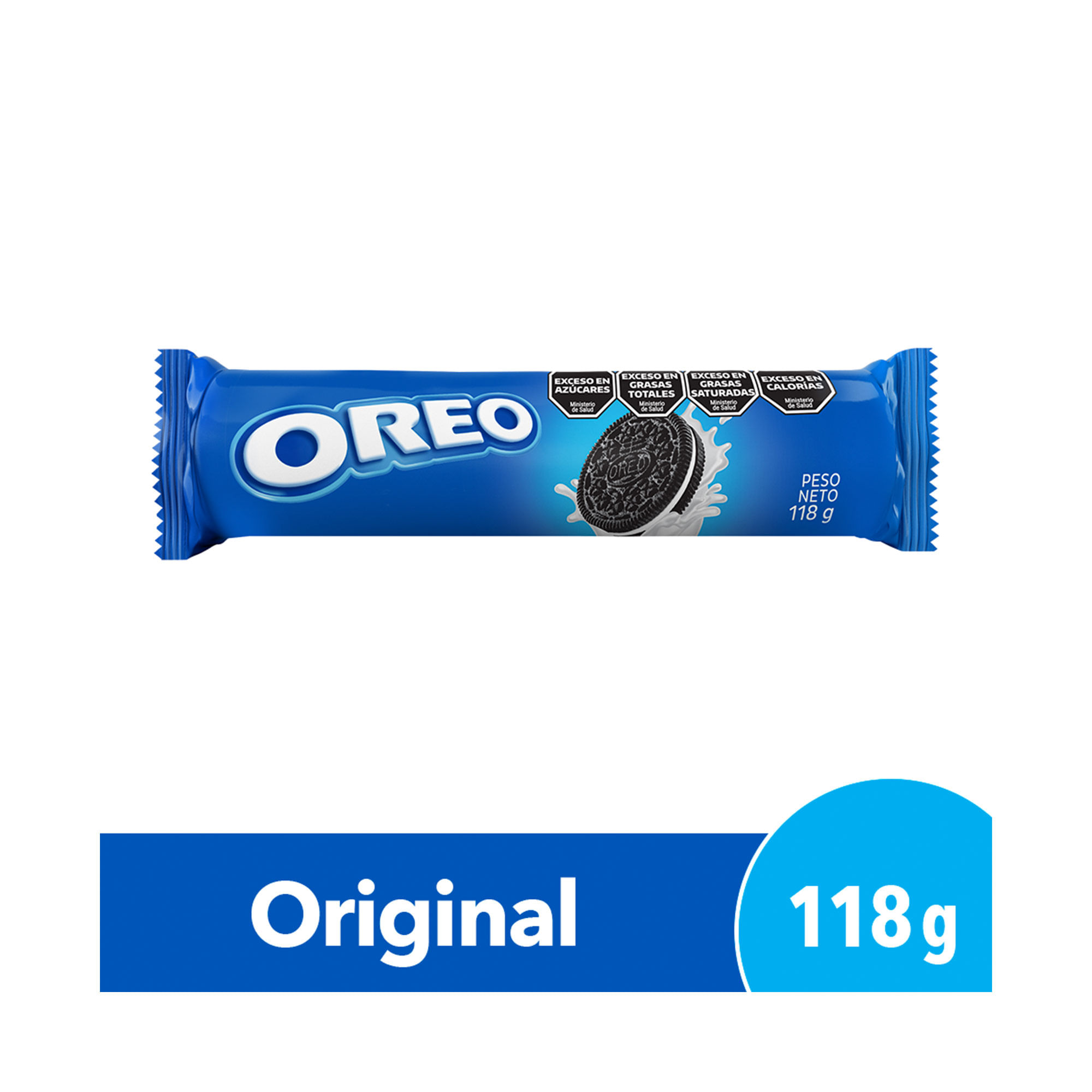 Galletitas Oreo Rellenas Original 118 G