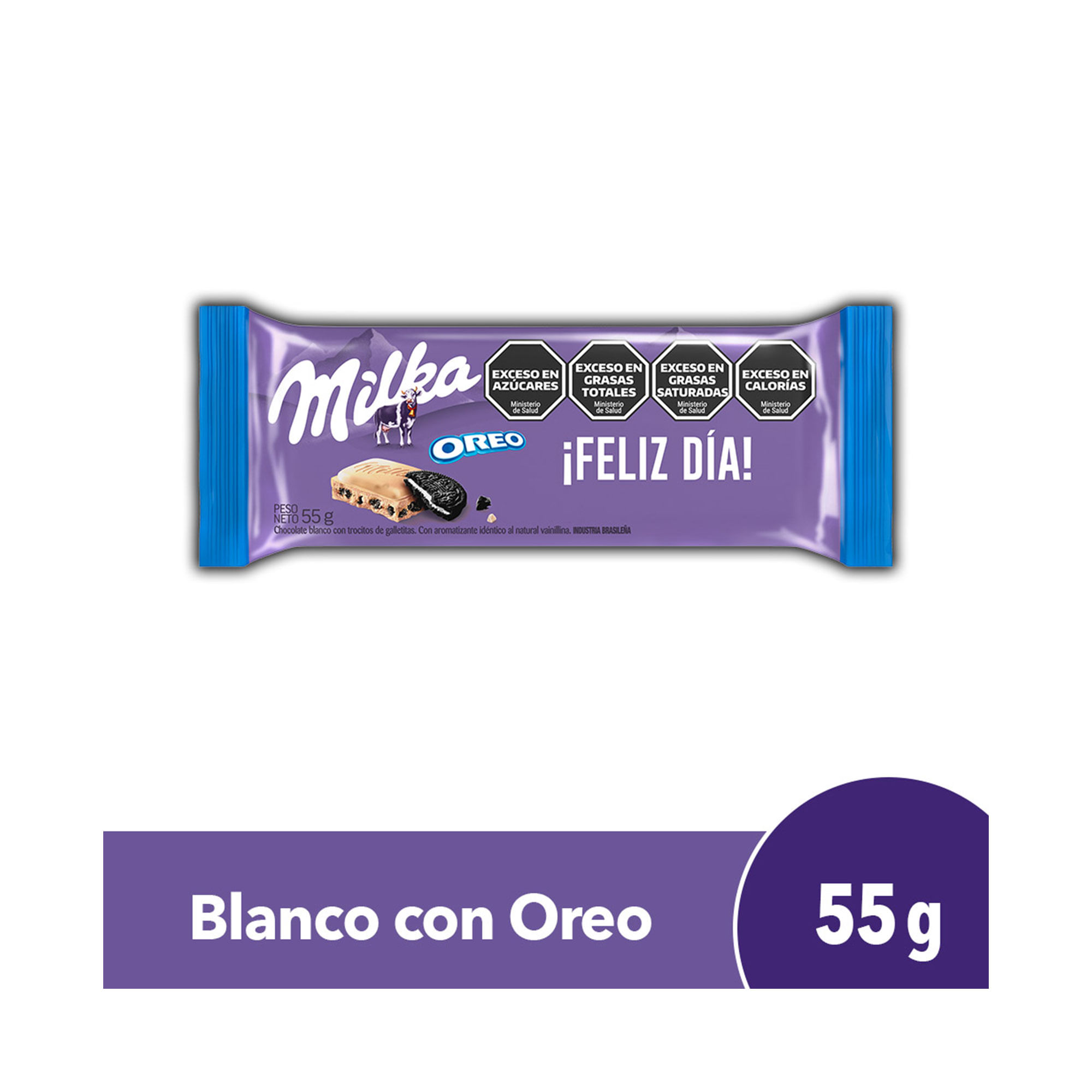 Chocolate Milka Oreo Blanco 55 G