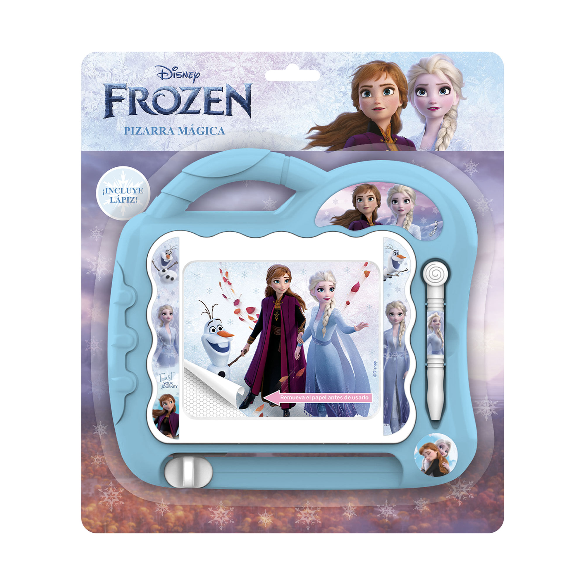 Juego pizarra mágica frozen