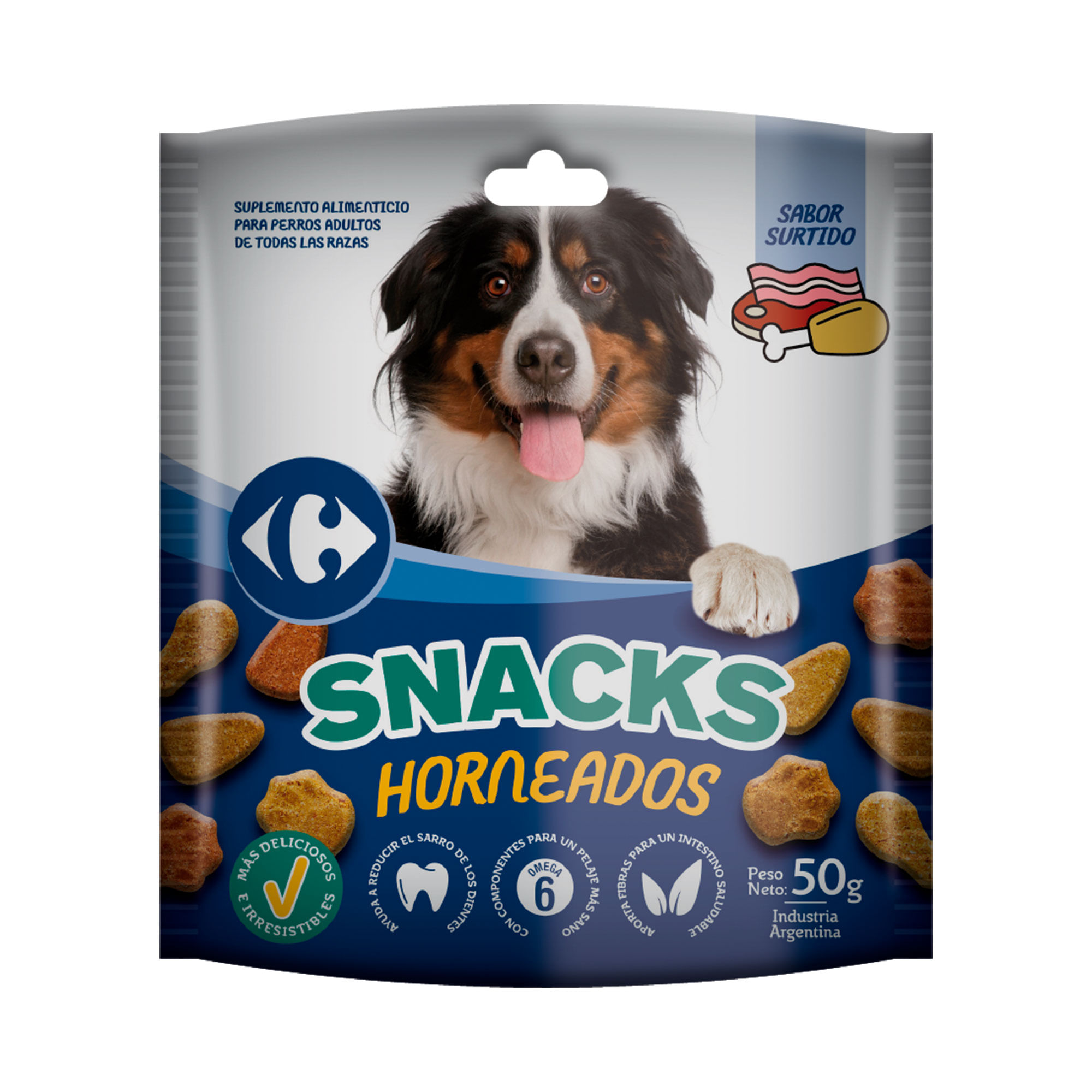 Snack para perro Carrefour 50 grs