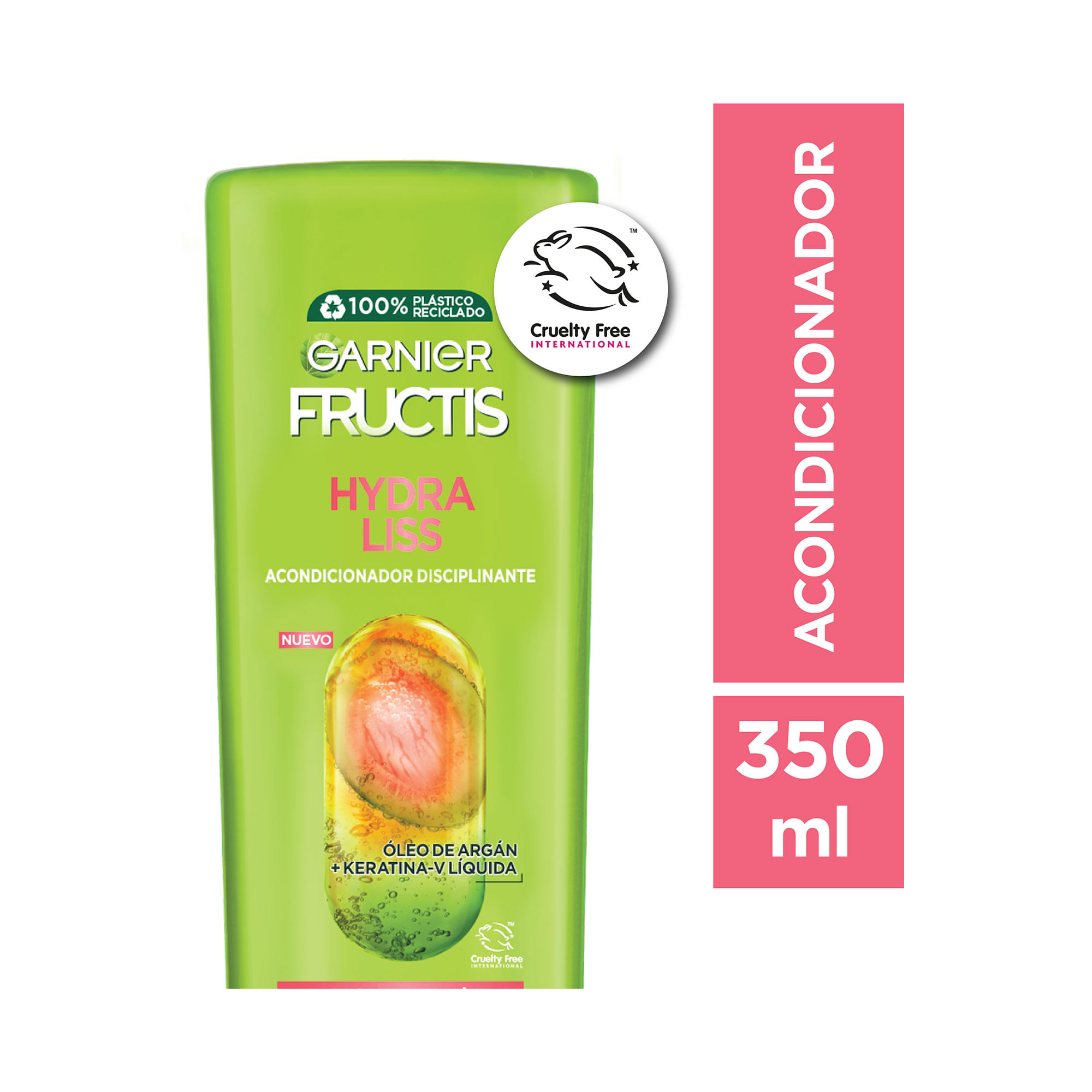 Acondicionador Fructis hydra liss 350 cc.