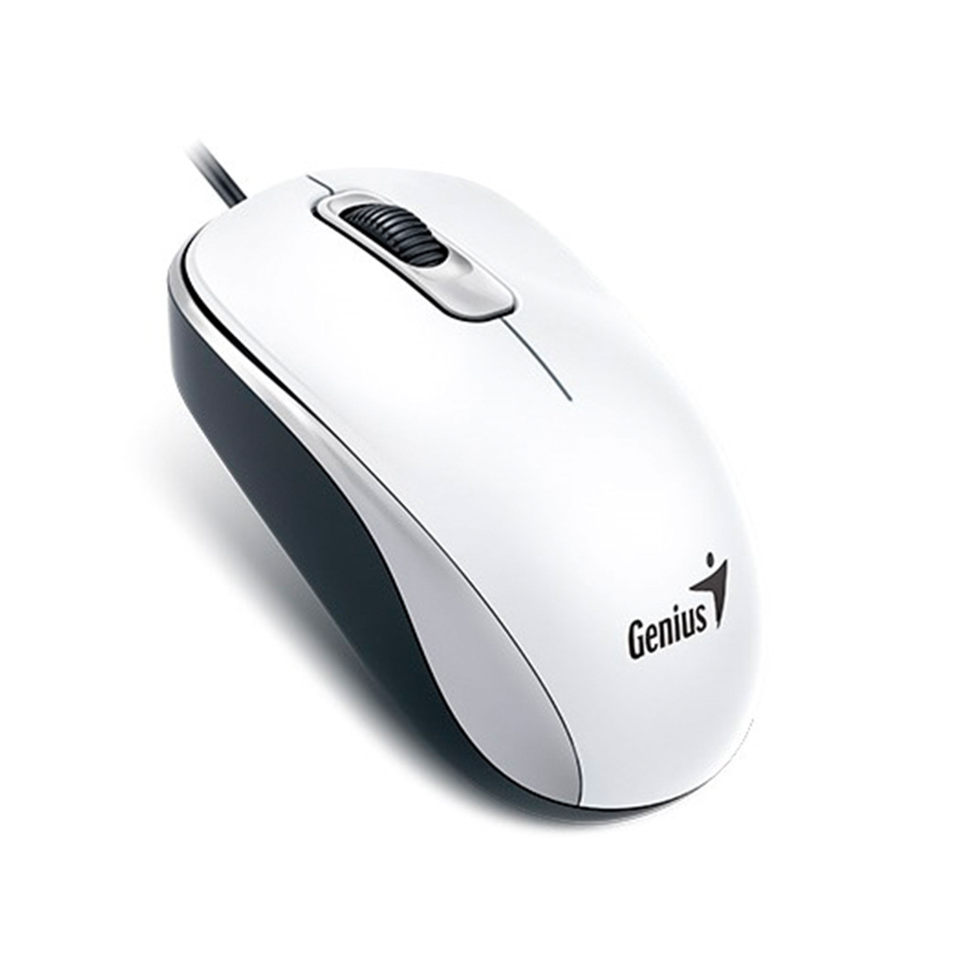 Mouse con cable usb Genius dx 110 Blanco