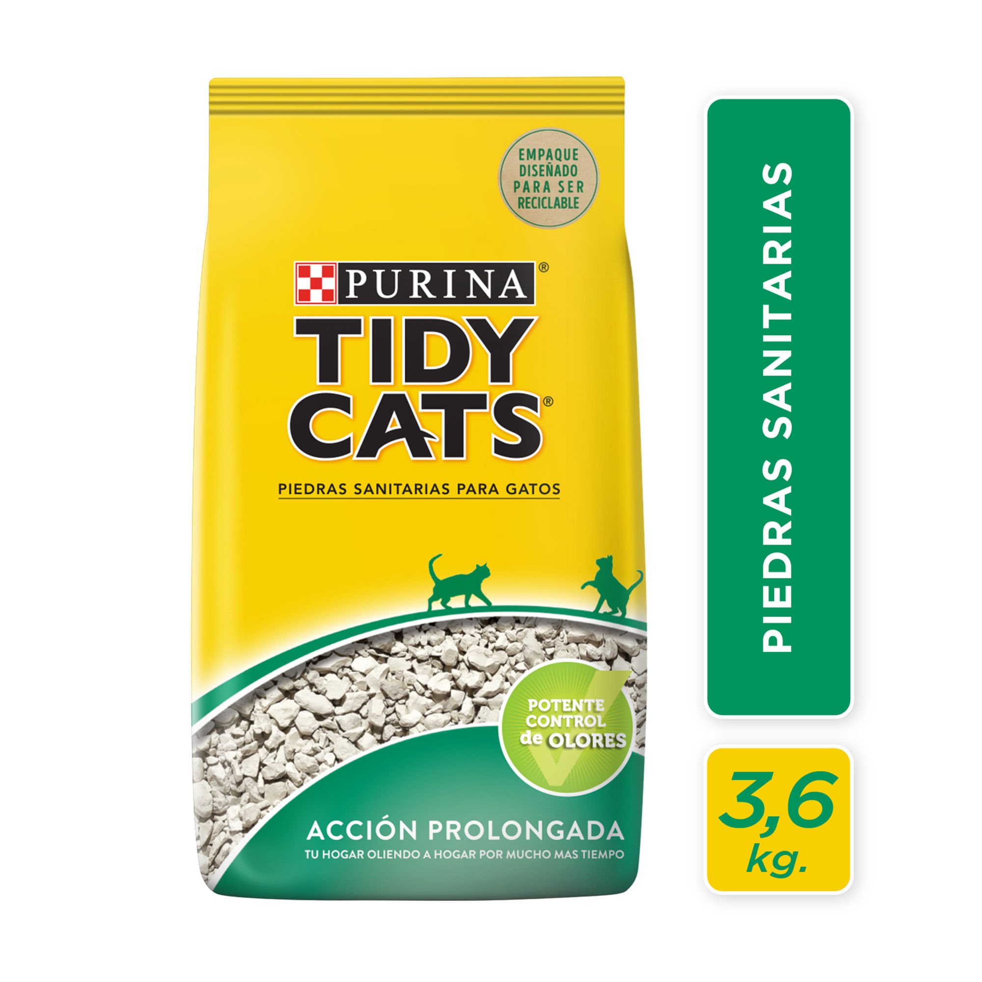 Piedras Sanitarias Tidy Cats 3.6kg