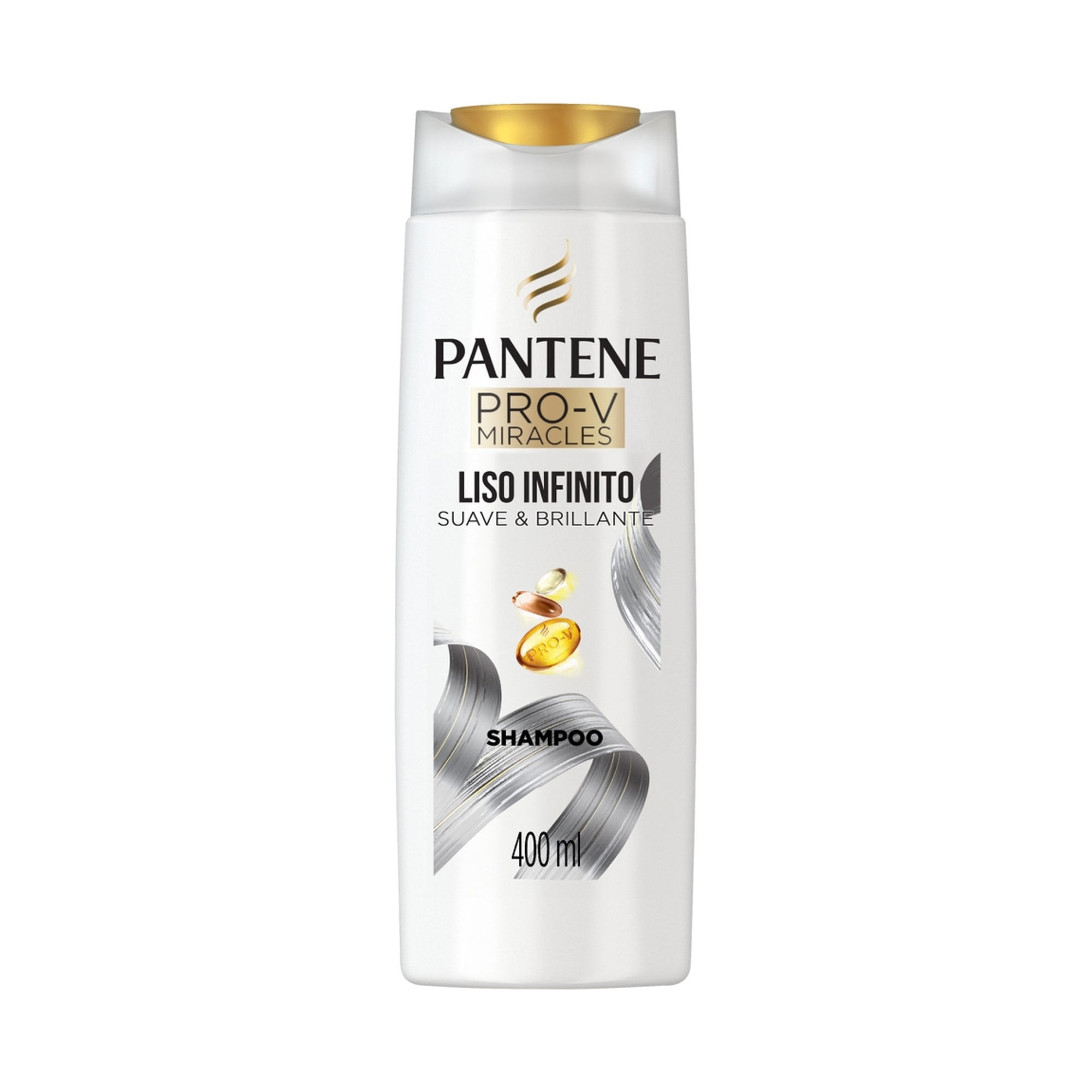 Shampoo Pantene liso infinito Pro-V miracles 400 ml.