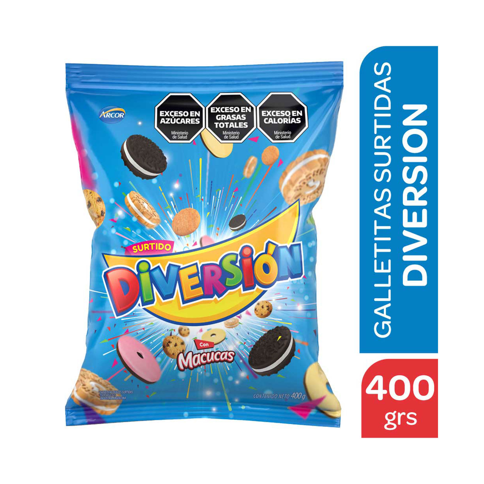 Galletitas Dulces Diversión Surtido 400 G