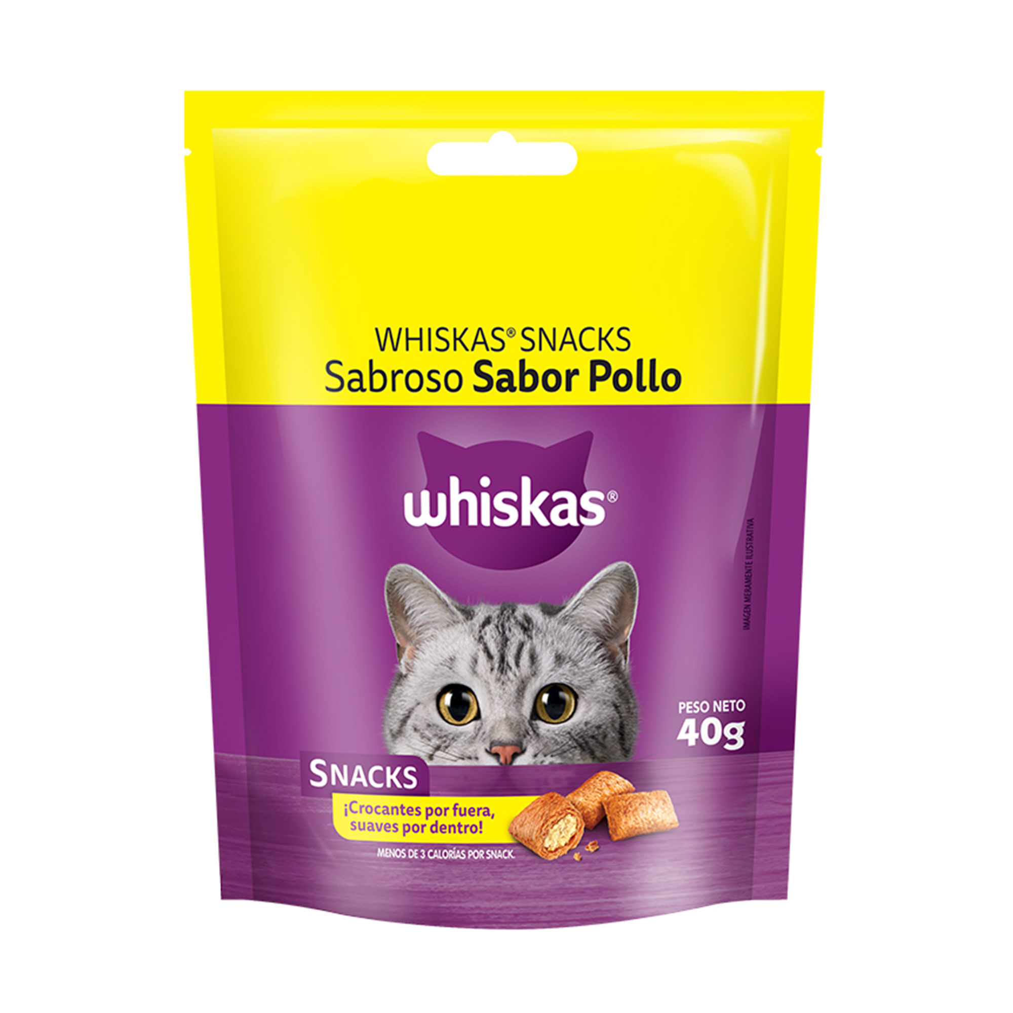 Alimento Para Gatos Whiskas Sabor Pollo 40 G