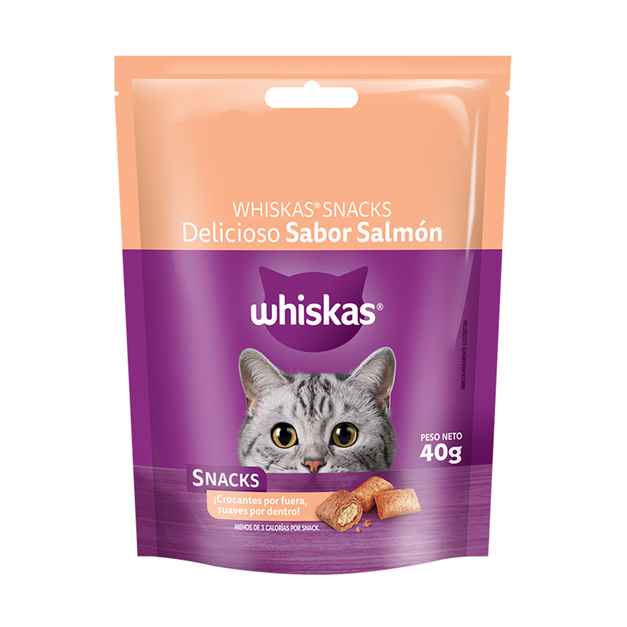 Alimento Para Gatos Whiskas Sabor Salmón 40 G