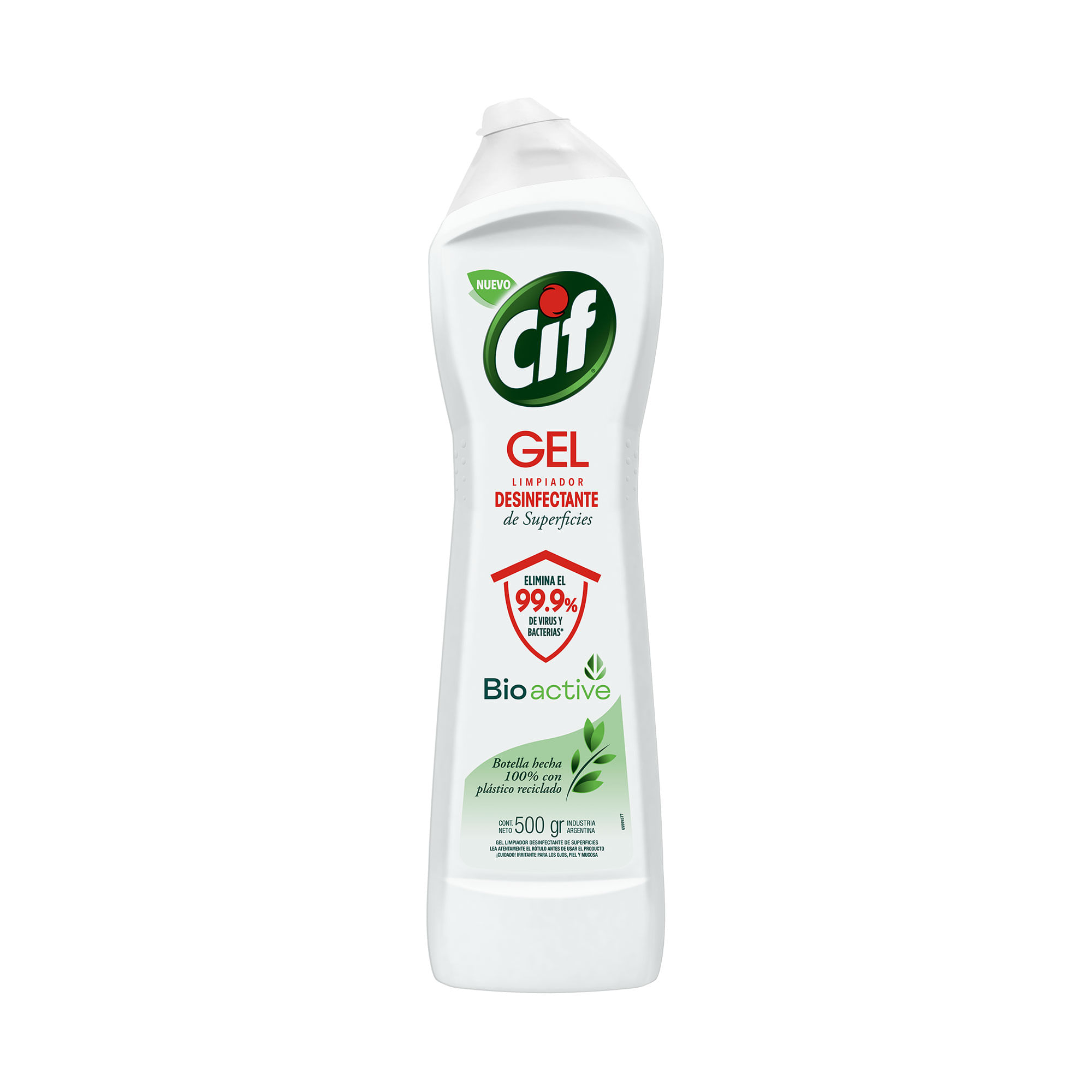 Gel Limpiador Desinfectante Cif Original X 500 Ml