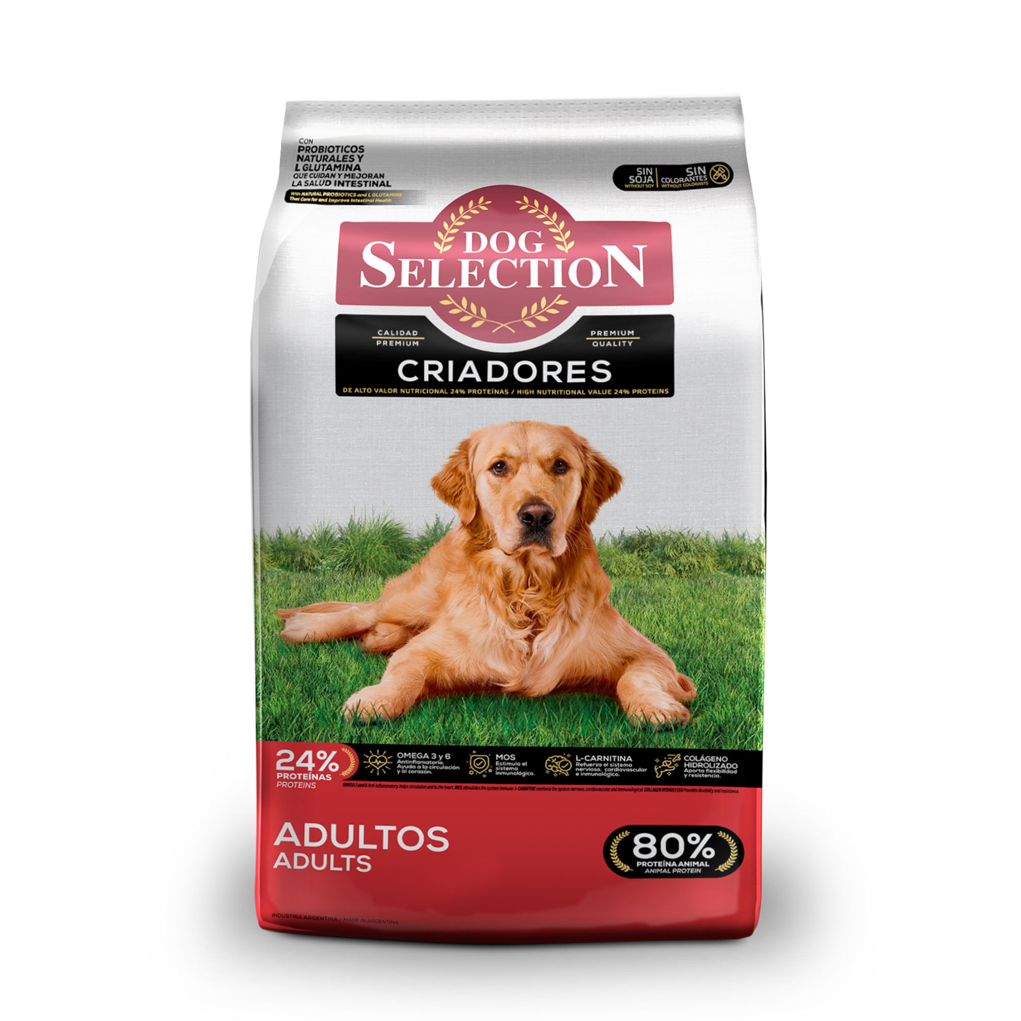 Alimento Para Perros Adultos Dog Selection Carne 17 Kg