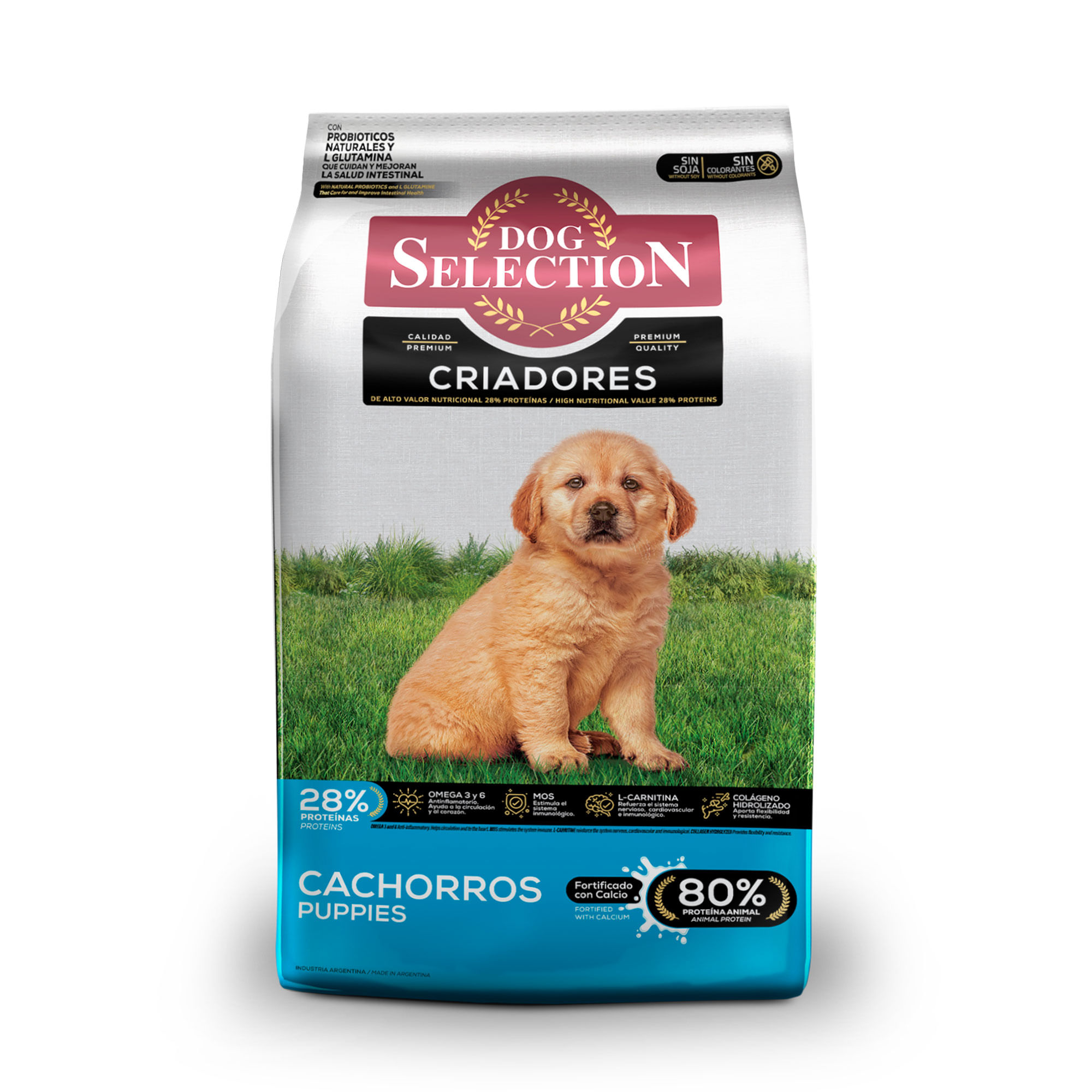 Alimento seco para perro Dog Selection cachorros 1.5 kg