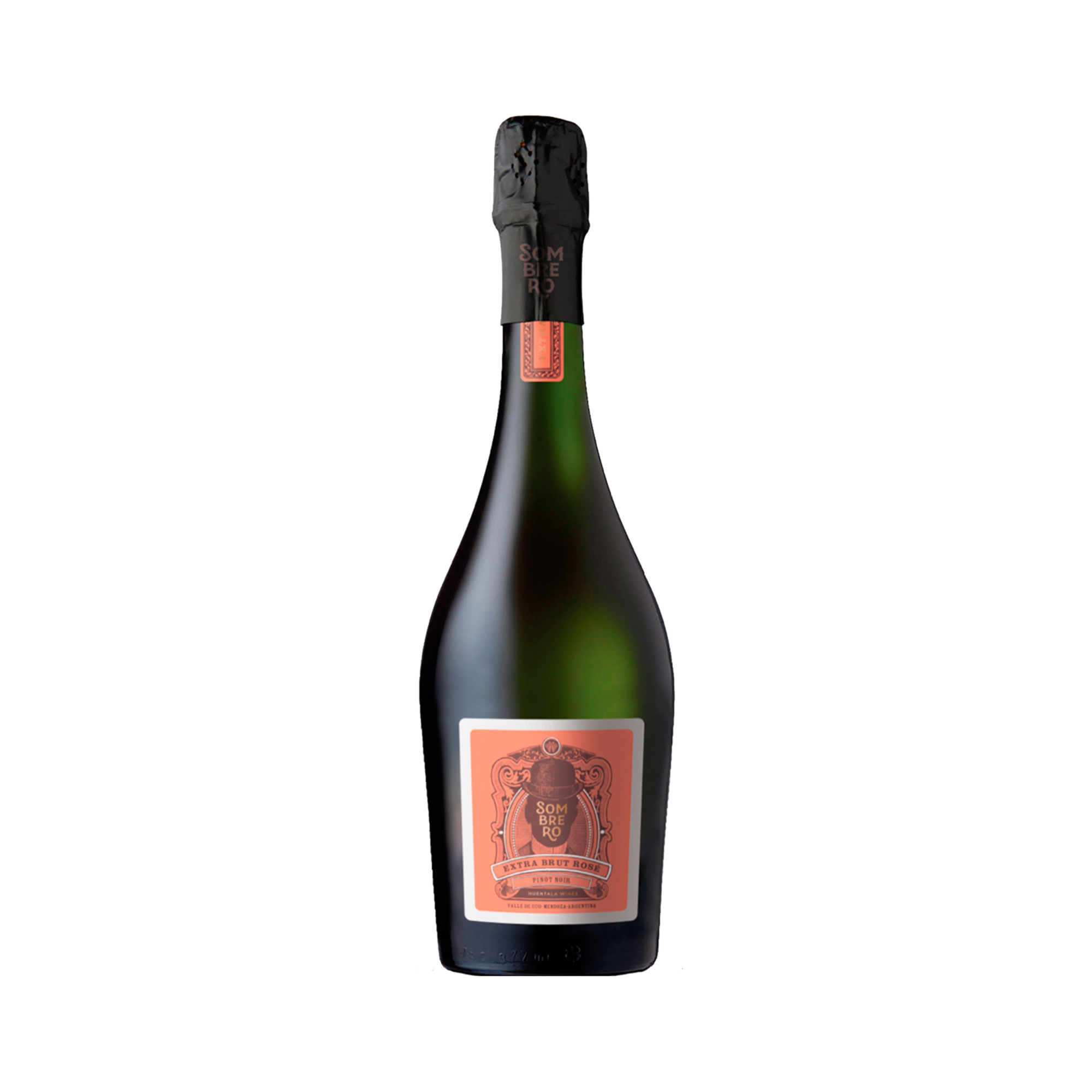 Espumante extra brut Sombrero pinot noir 750 cc.