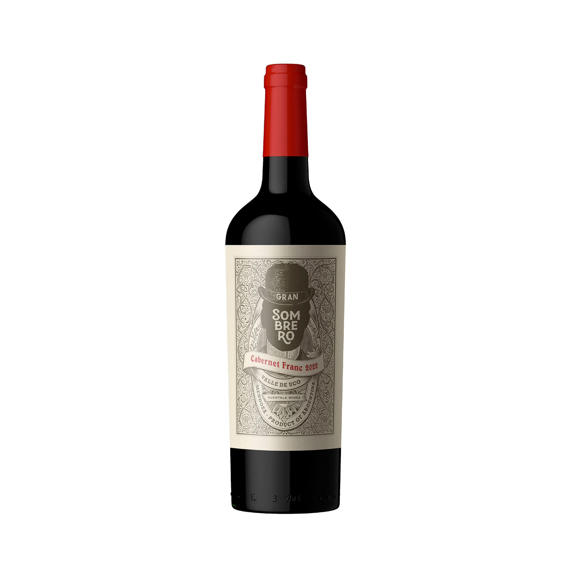 Vino tinto Cabernet Sauvignon Gran Sombrero 750 ml
