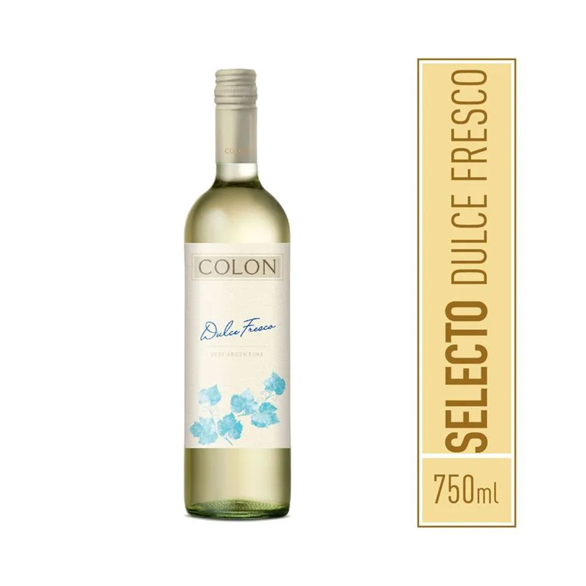 Vino blanco dulce fresco Colón select 750 ml