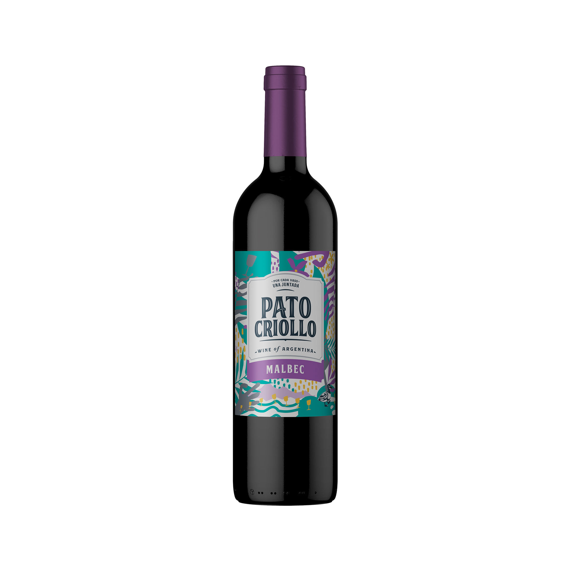 Vino tinto Malbec Pato Criollo 750 ml
