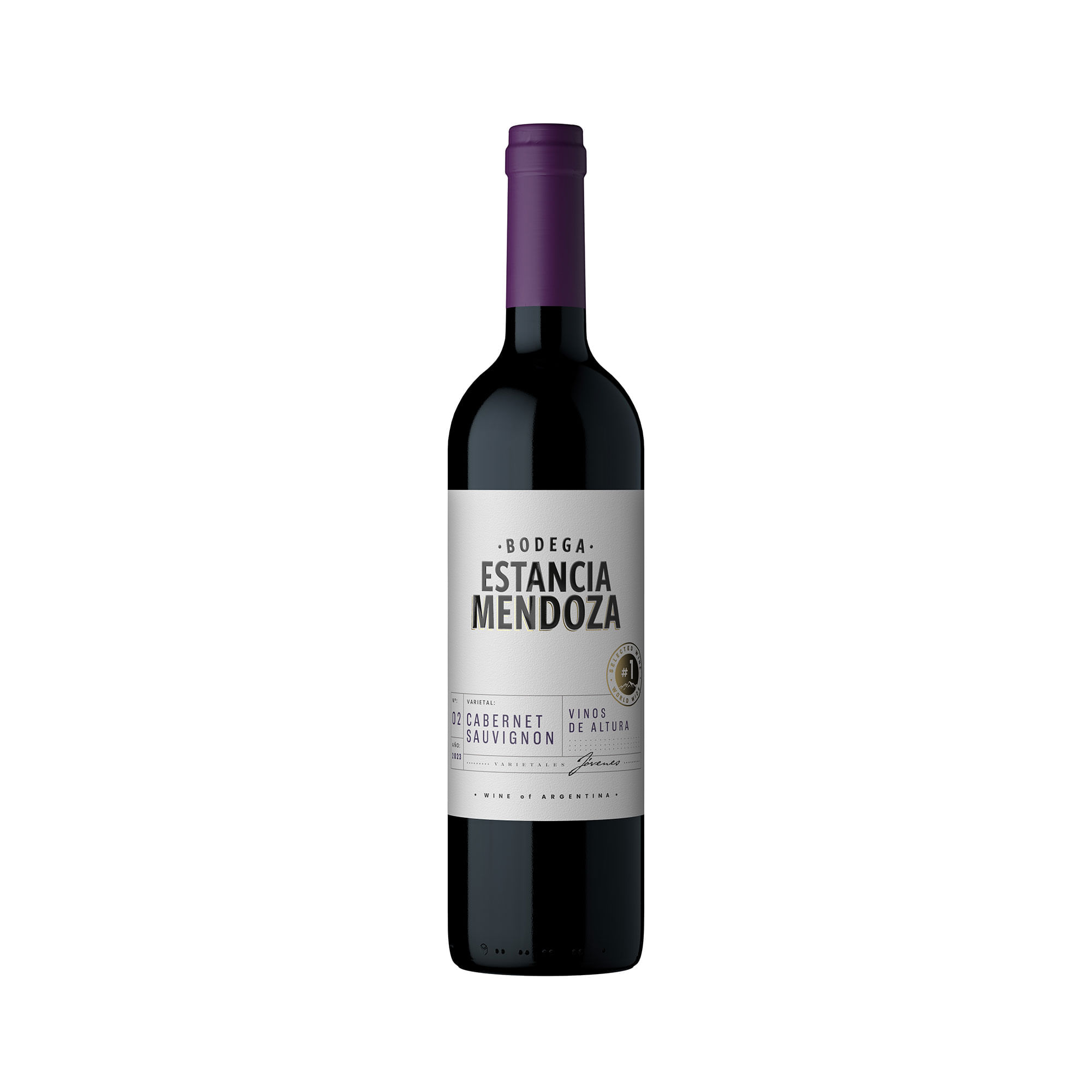 Vino tinto cabernet sauvignon Estancia Mendoza 750 cc.