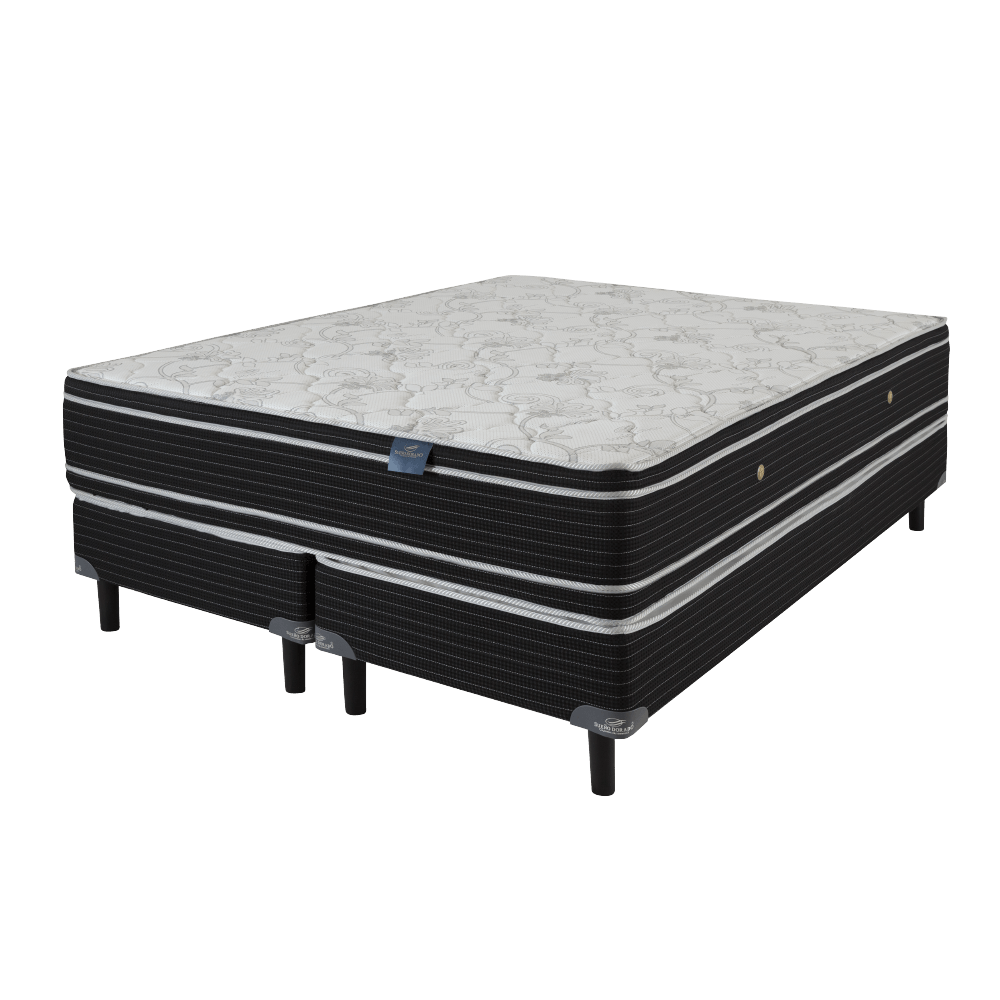 Sommier y Colchón Espuma King 2x2 Rembrandt