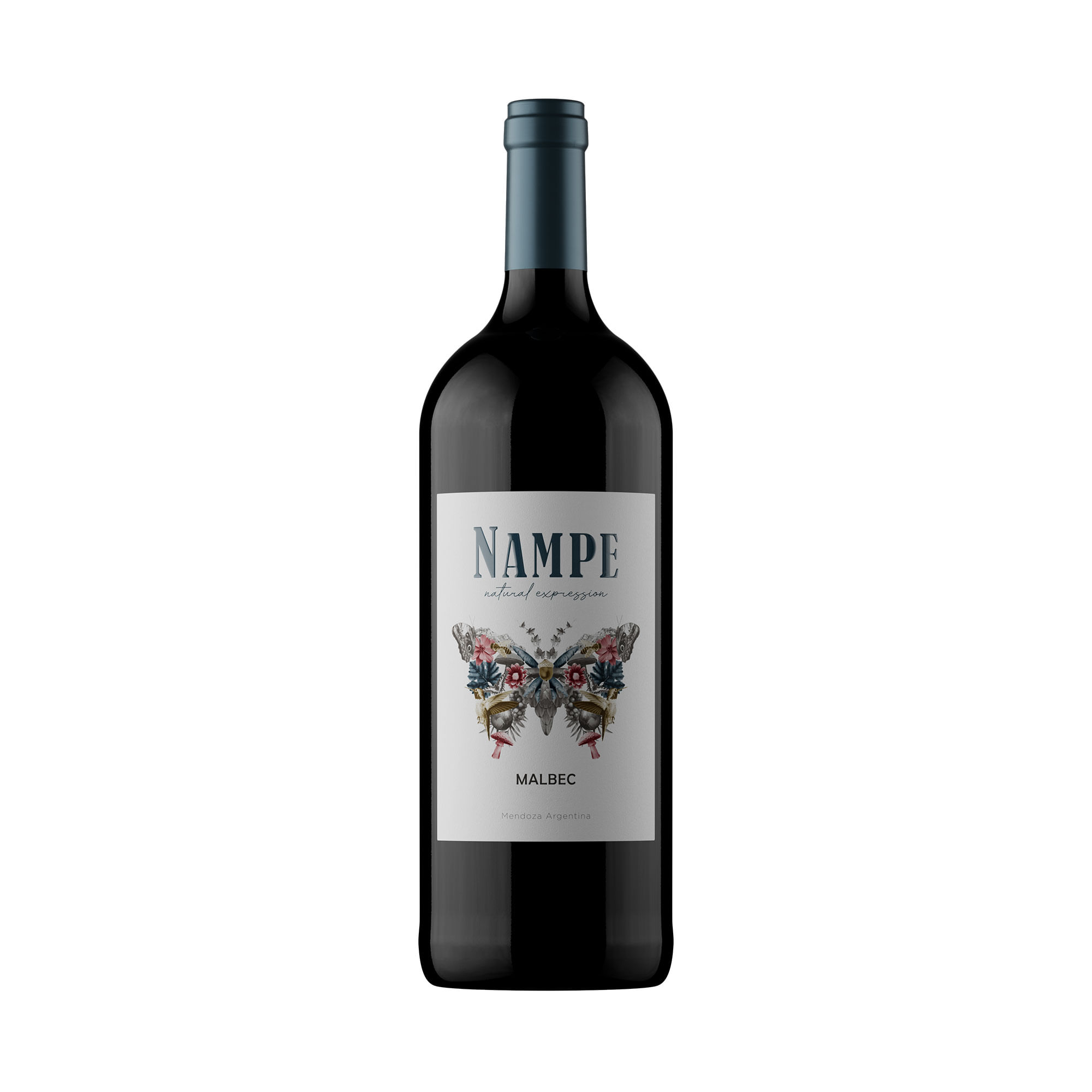 Vino tinto Malbec Nampe 1,125 lts