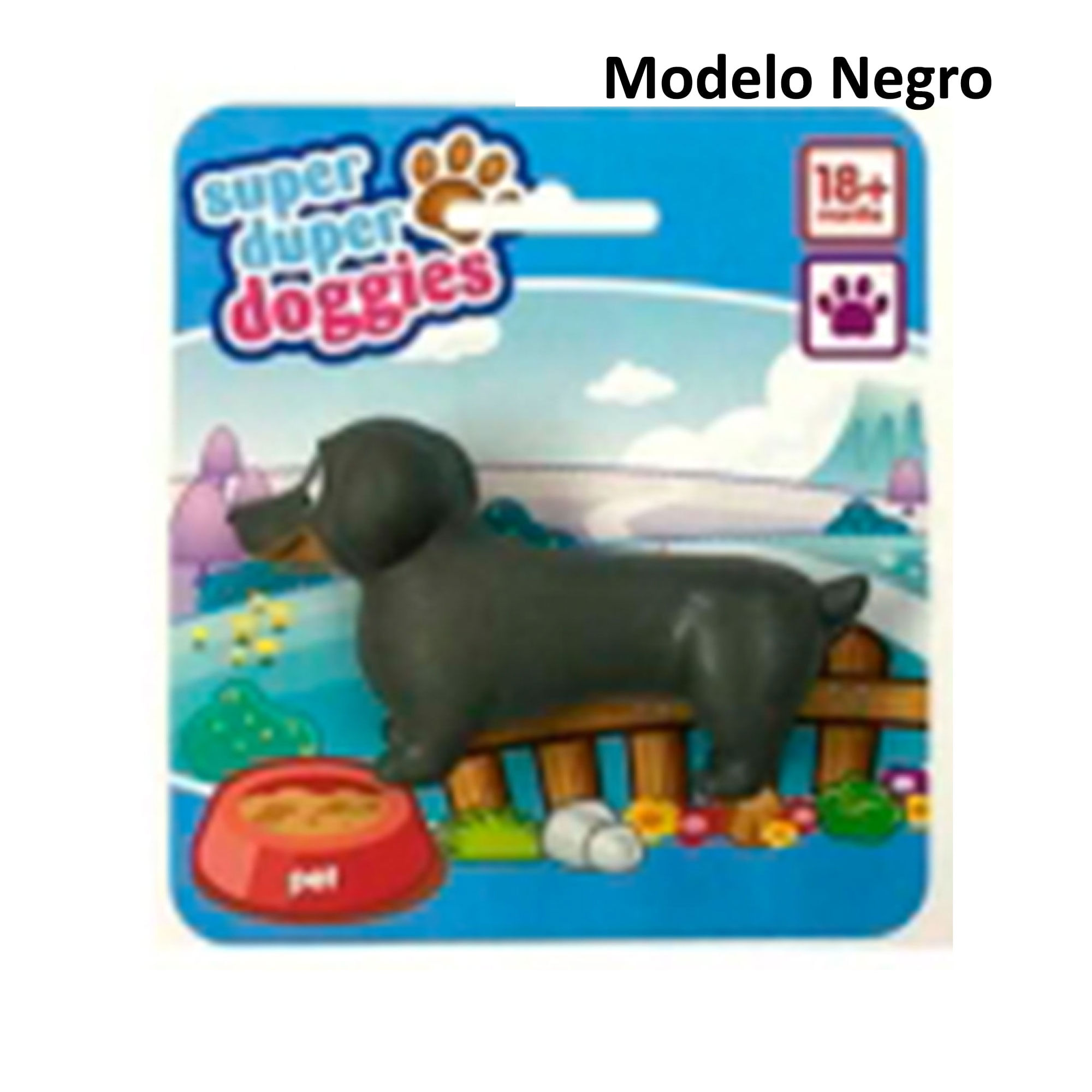 Mascotas miniatura en tira surtido de 6 Fong Bo Toys (Modelos Surtidos)