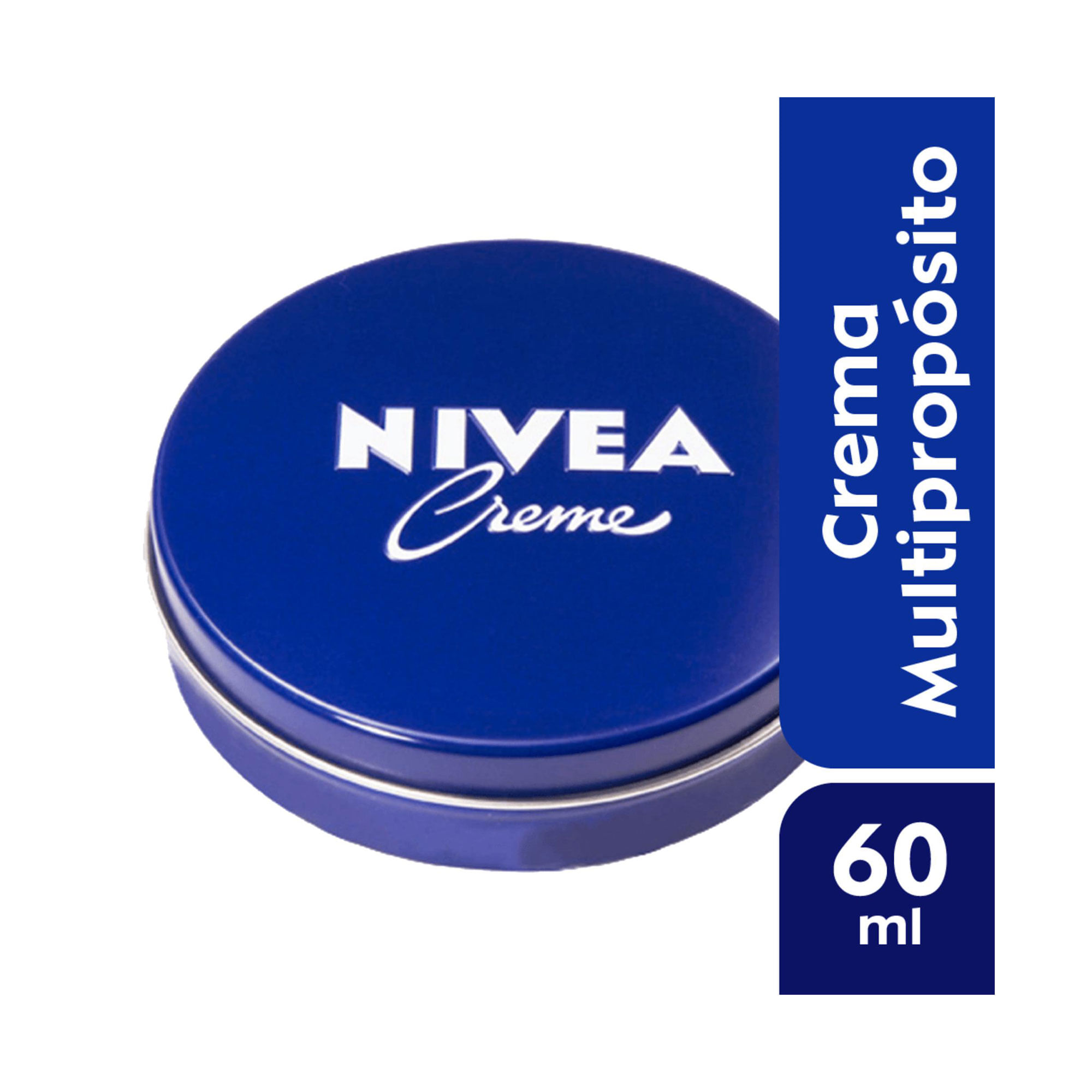 Crema Hidratante Intensiva Nivea Creme En Lata Para Todo Tipo De Piel X 60 Ml