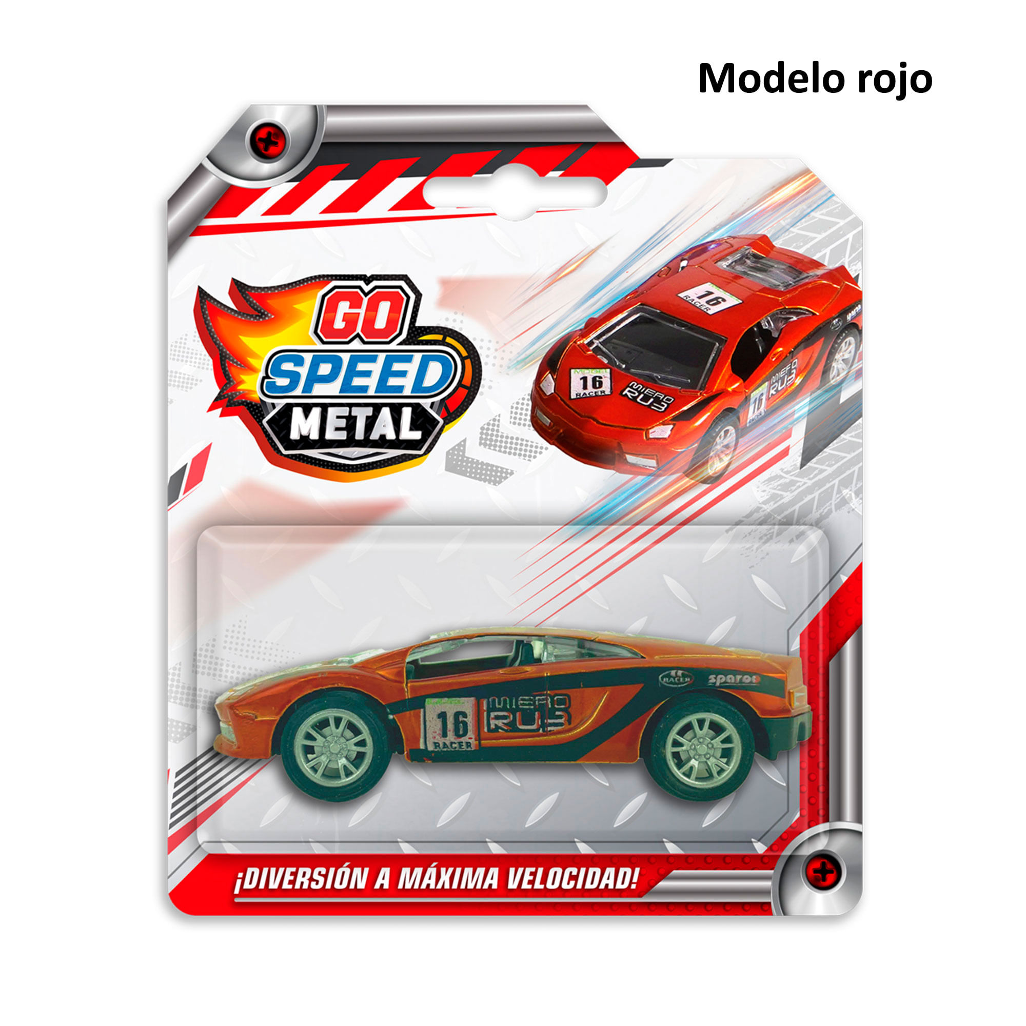 Auto Go Speed metálico (Modelos Surtidos)