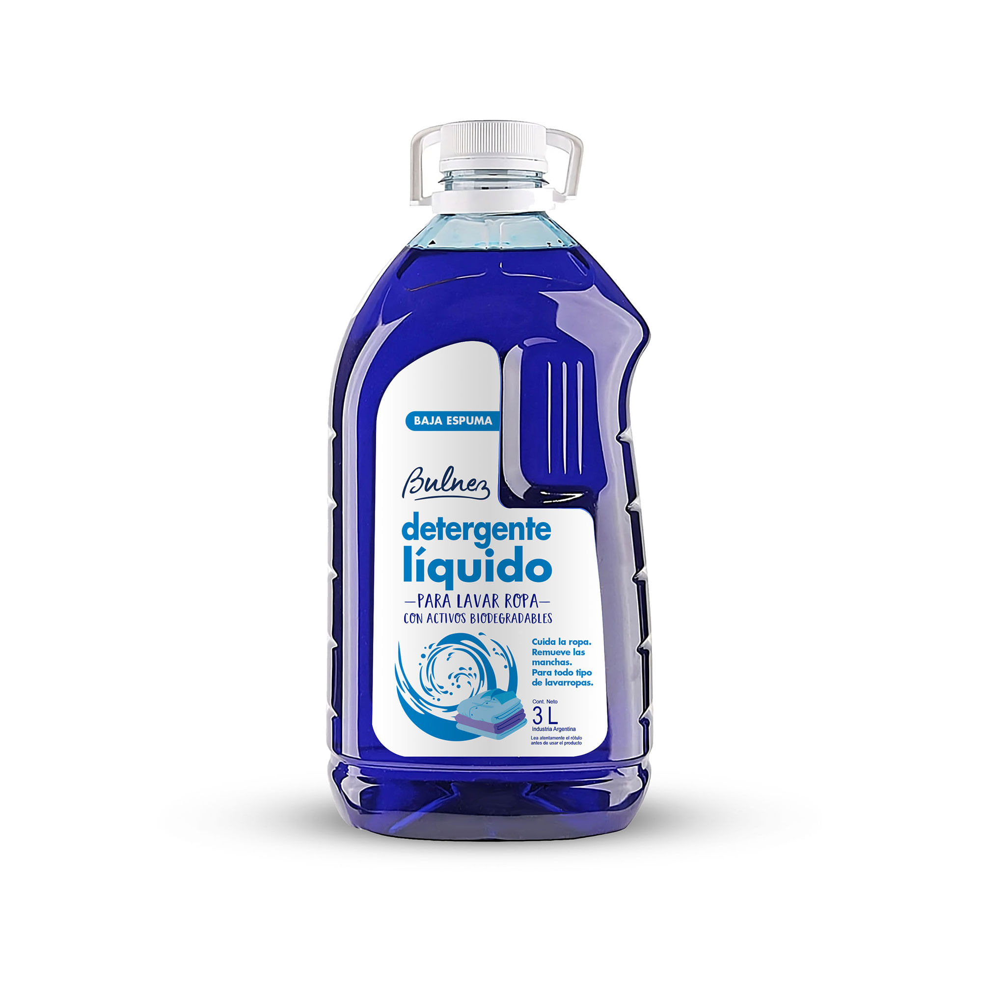 Jabón líquido para ropa Bulnez en botella 3000 cc.