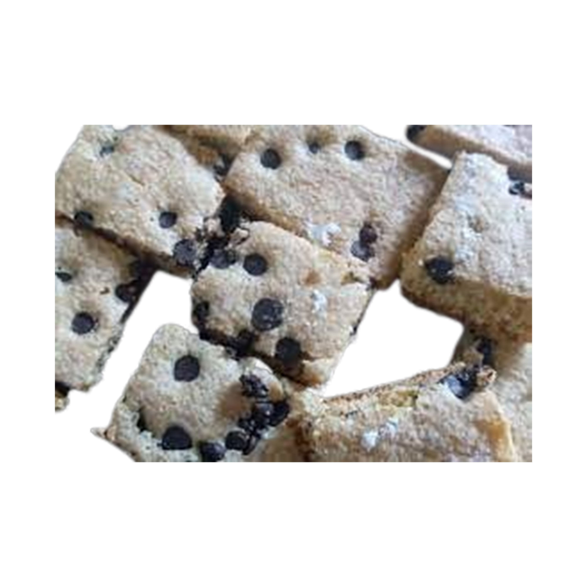 Biscuit con chips de chocolate en bolsa cristal 104 g.