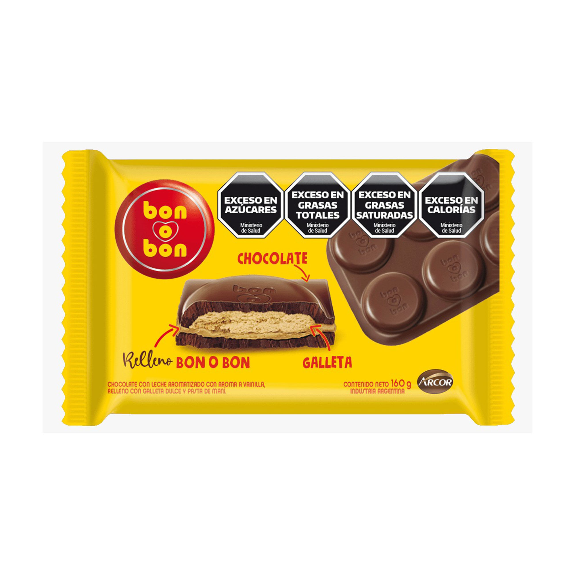 Tableta Bon o Bon 160 g.