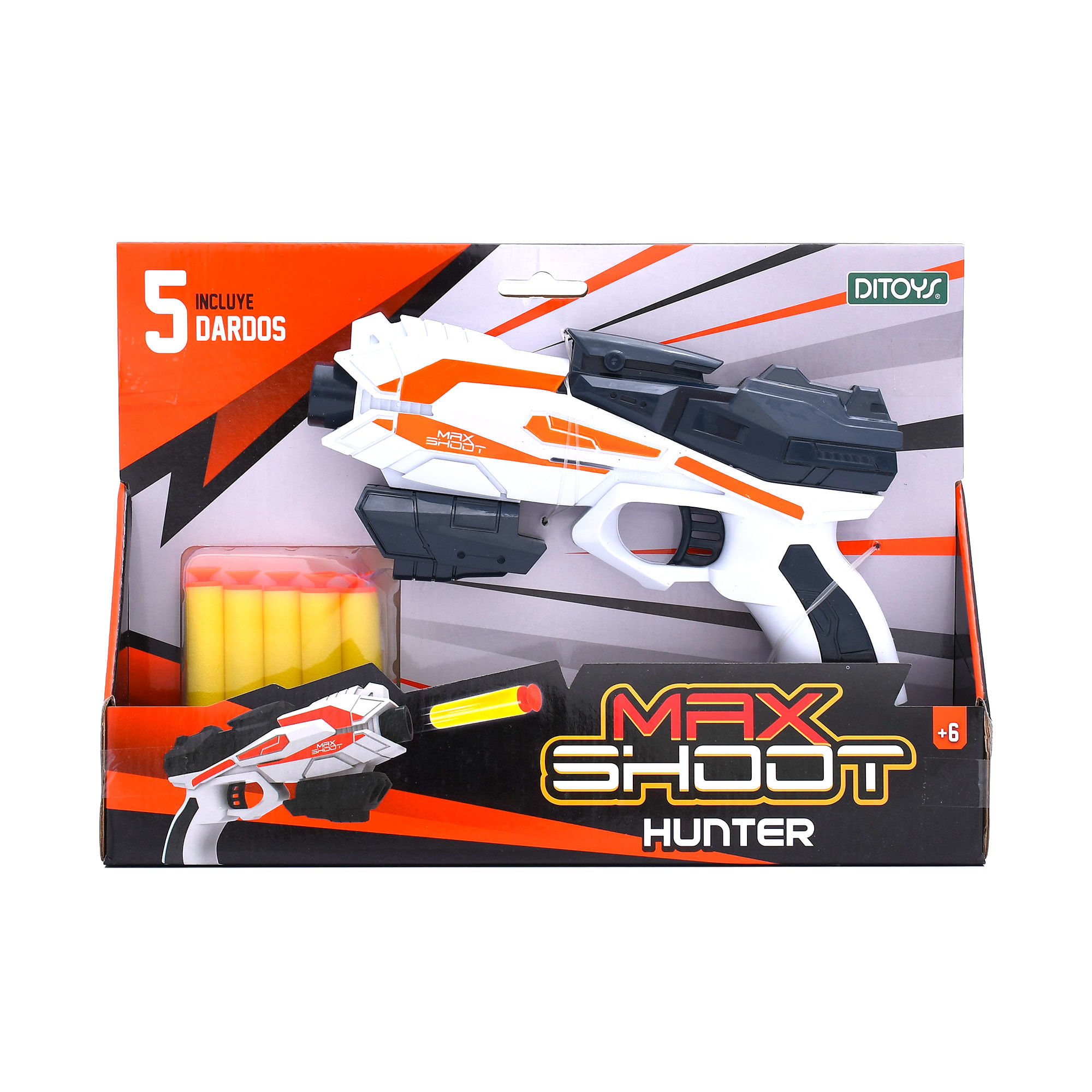 Pistola lanza dardos Max Shoot hunter