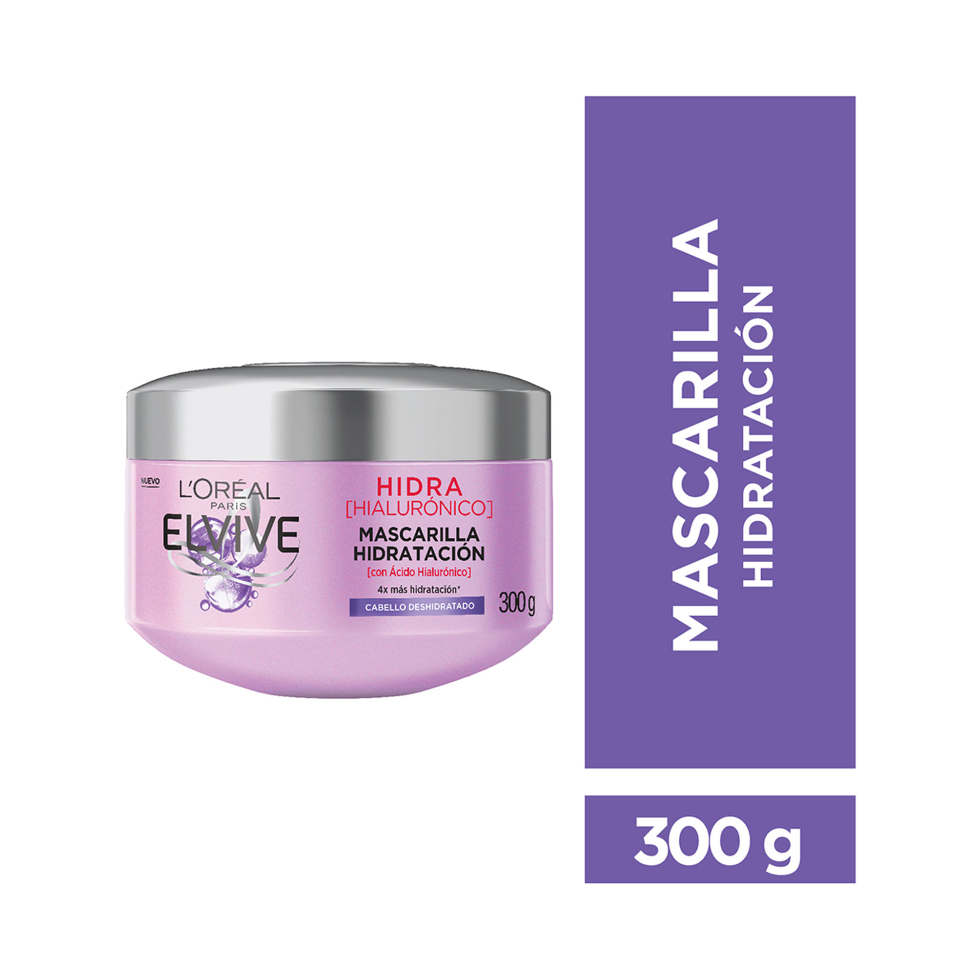 Mascarilla Elvive Hidra Hialuronico 300gr