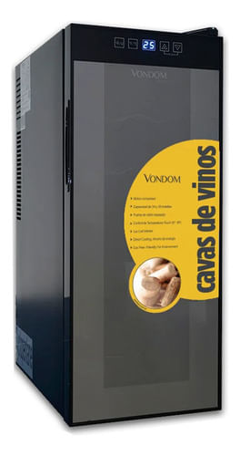 Cava De Vinos Vondom T12flat Para 12 Botellas Línea Limited