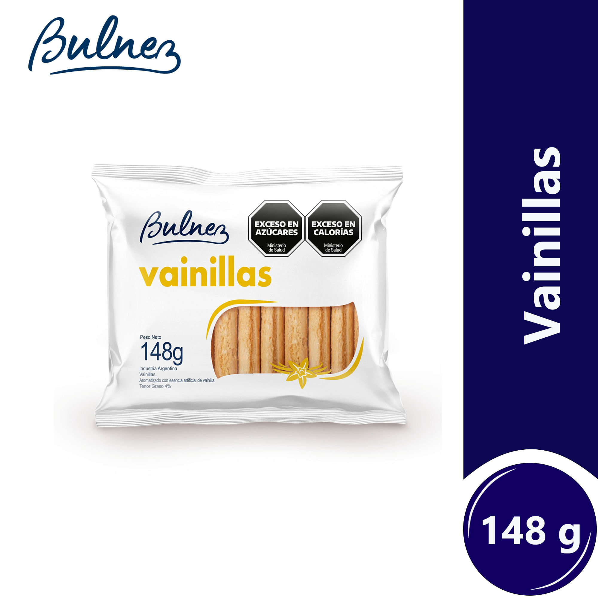 Vainillas Bulnez flow pack 148 g.
