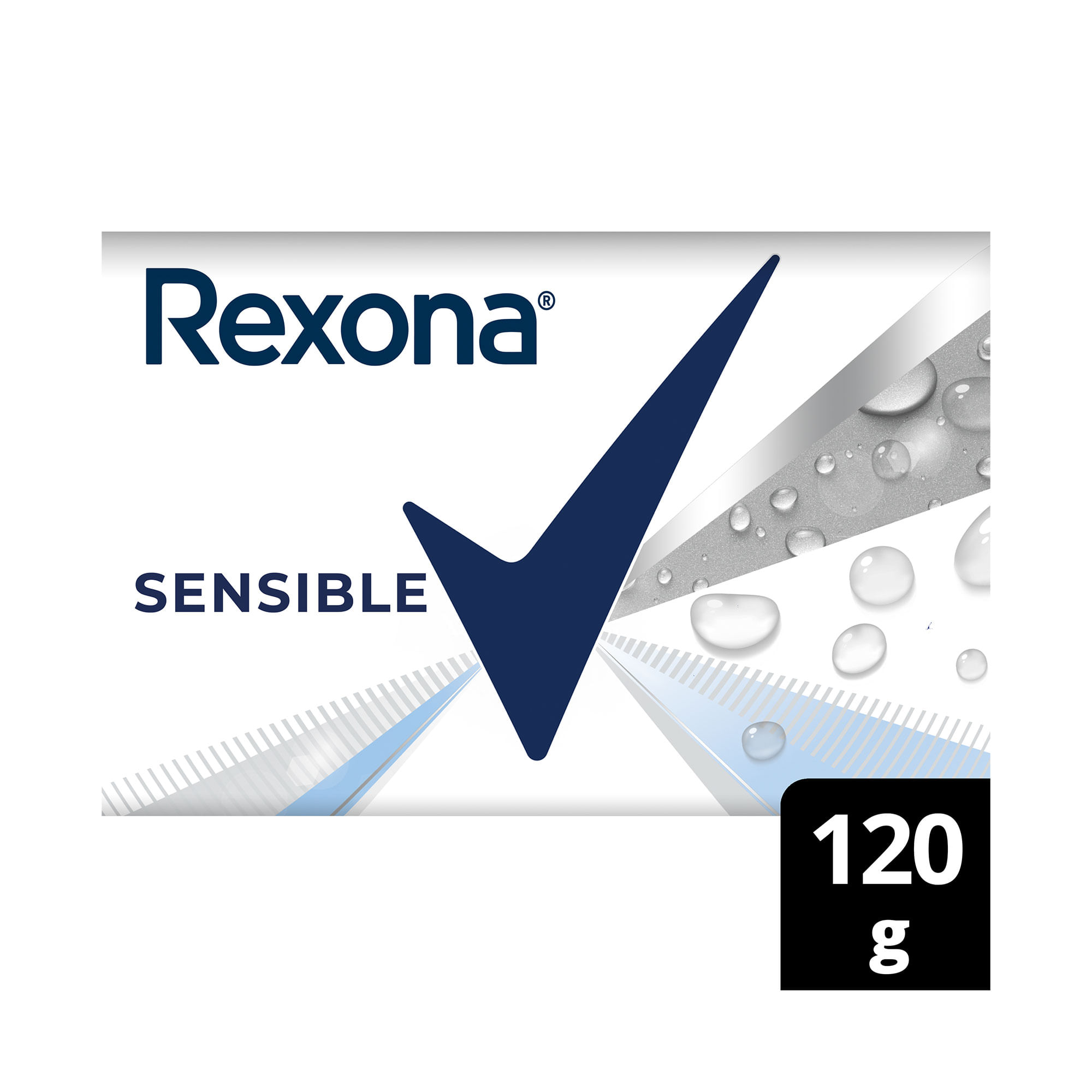 Jabón de tocador Rexona sensible 120 g