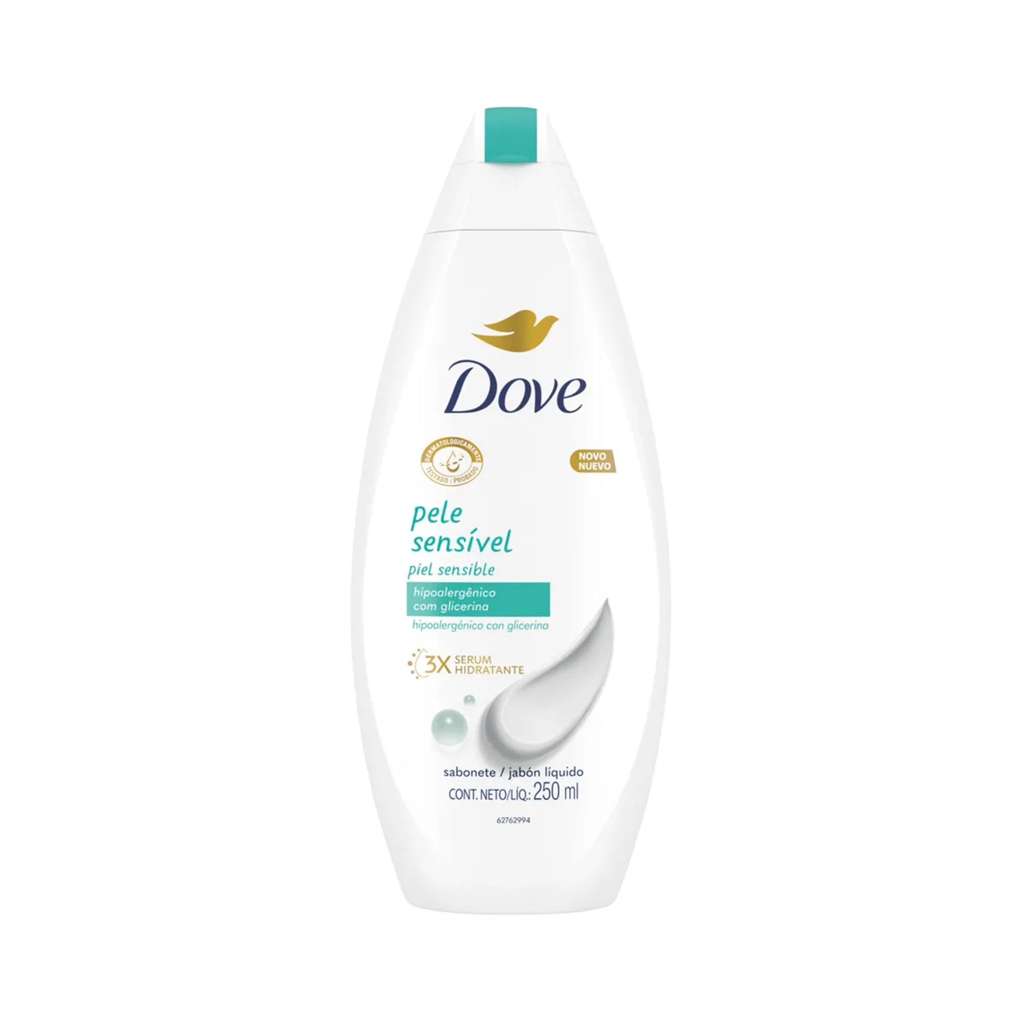 Jabón Líquido Dove Piel Sensible 250ml