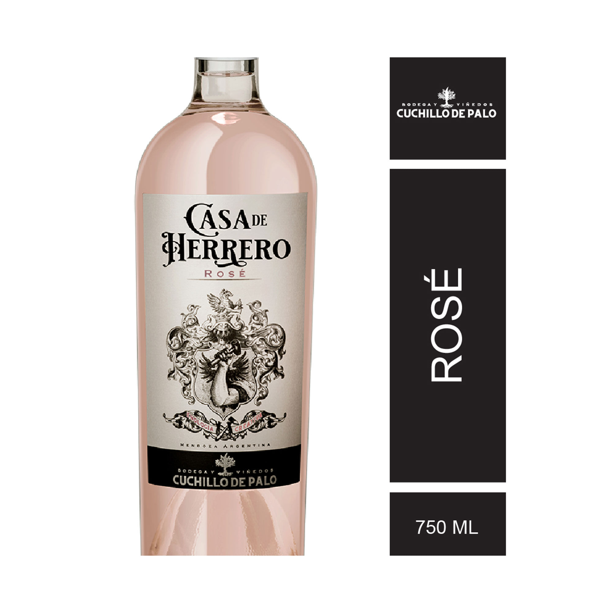 Vino rosado Rosé Casa de Herrero 750 ml